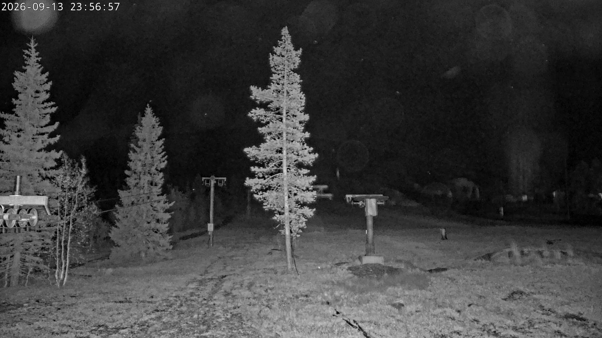 Ylläs Ski Centre North snow cam captured at 13 September 2026 at 11:57 pm GMT+3
