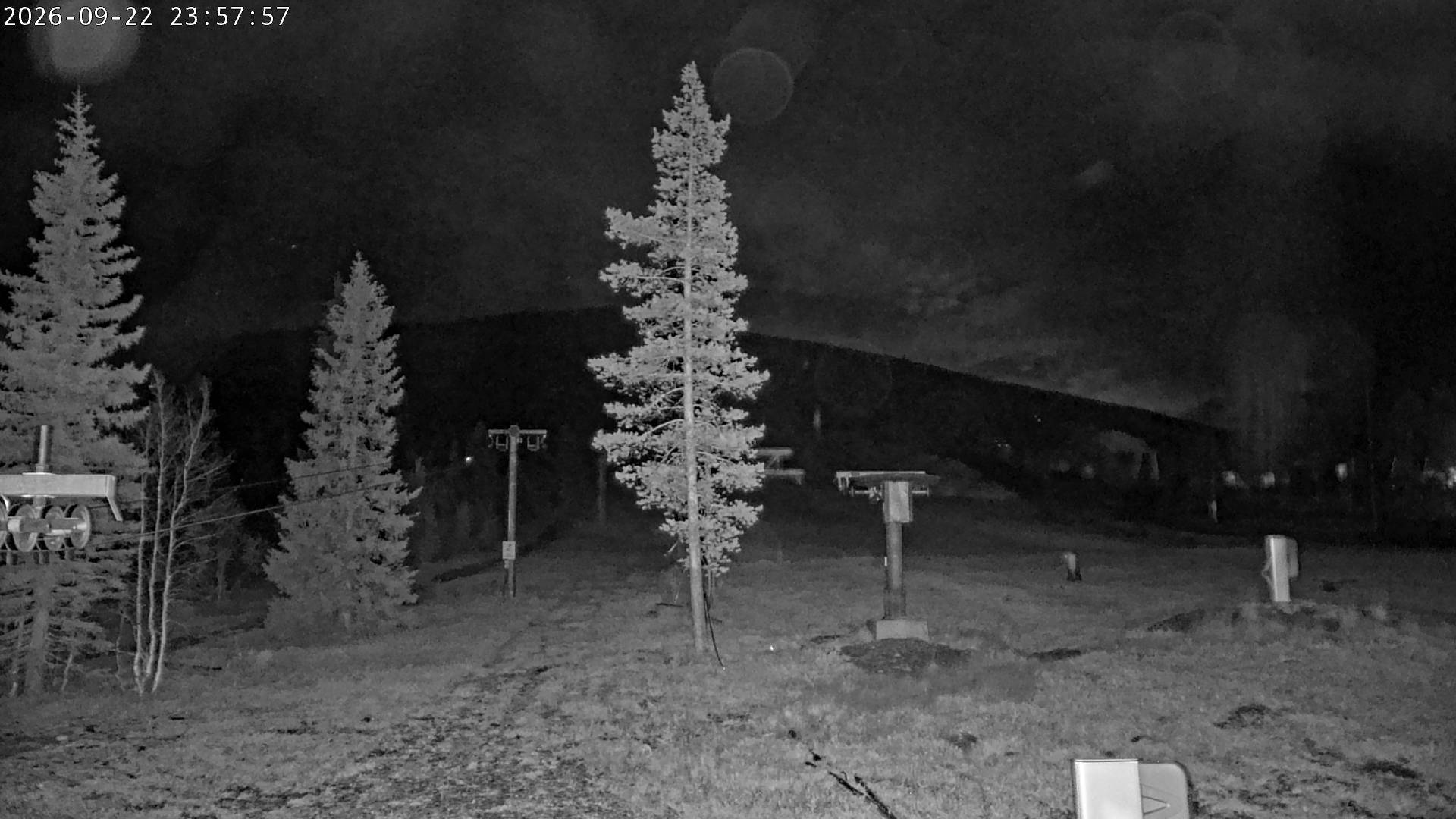 Ylläs Ski Centre North snow cam captured at 22 September 2026 at 11:58 pm GMT+3