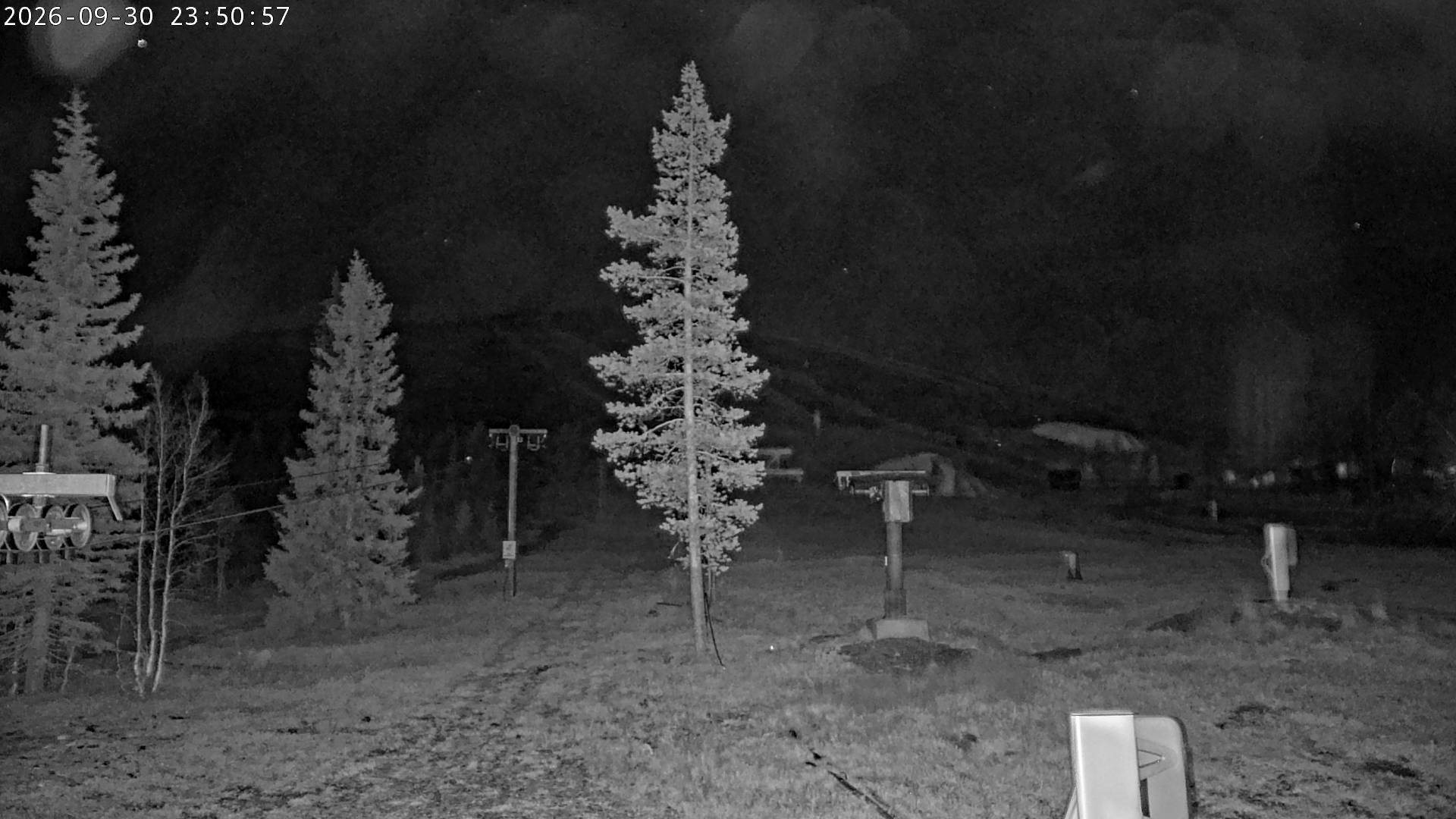 Ylläs Ski Centre North snow cam captured at 30 September 2026 at 11:51 pm GMT+3