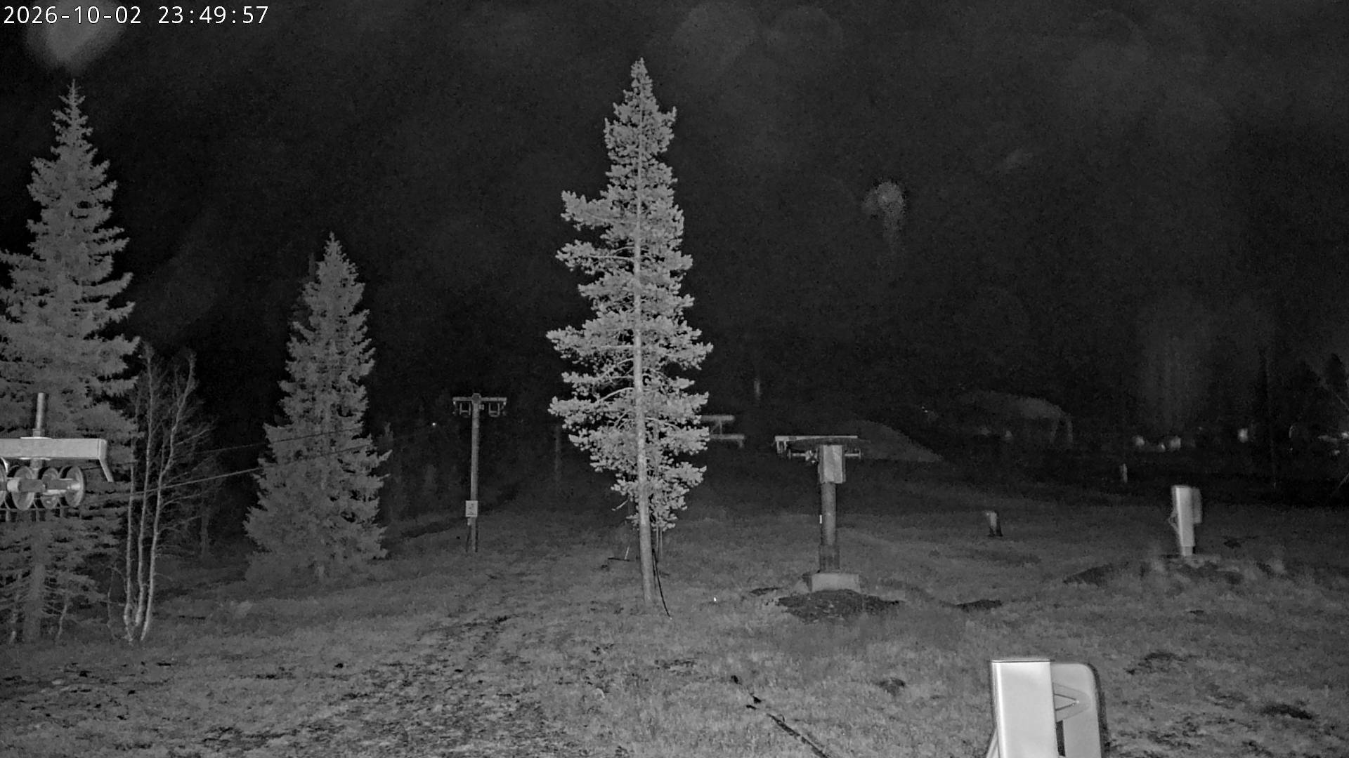 Ylläs Ski Centre North snow cam captured at 2 October 2026 at 11:50 pm GMT+3