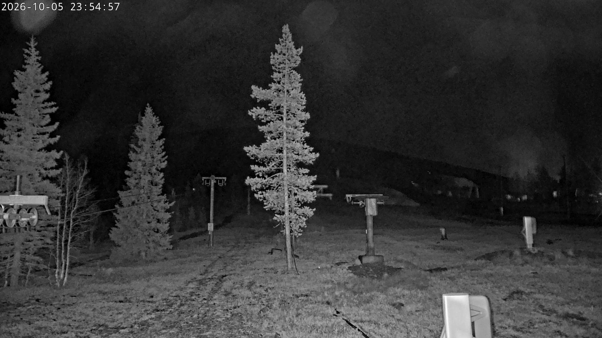 Ylläs Ski Centre North snow cam captured at 5 October 2026 at 11:55 pm GMT+3