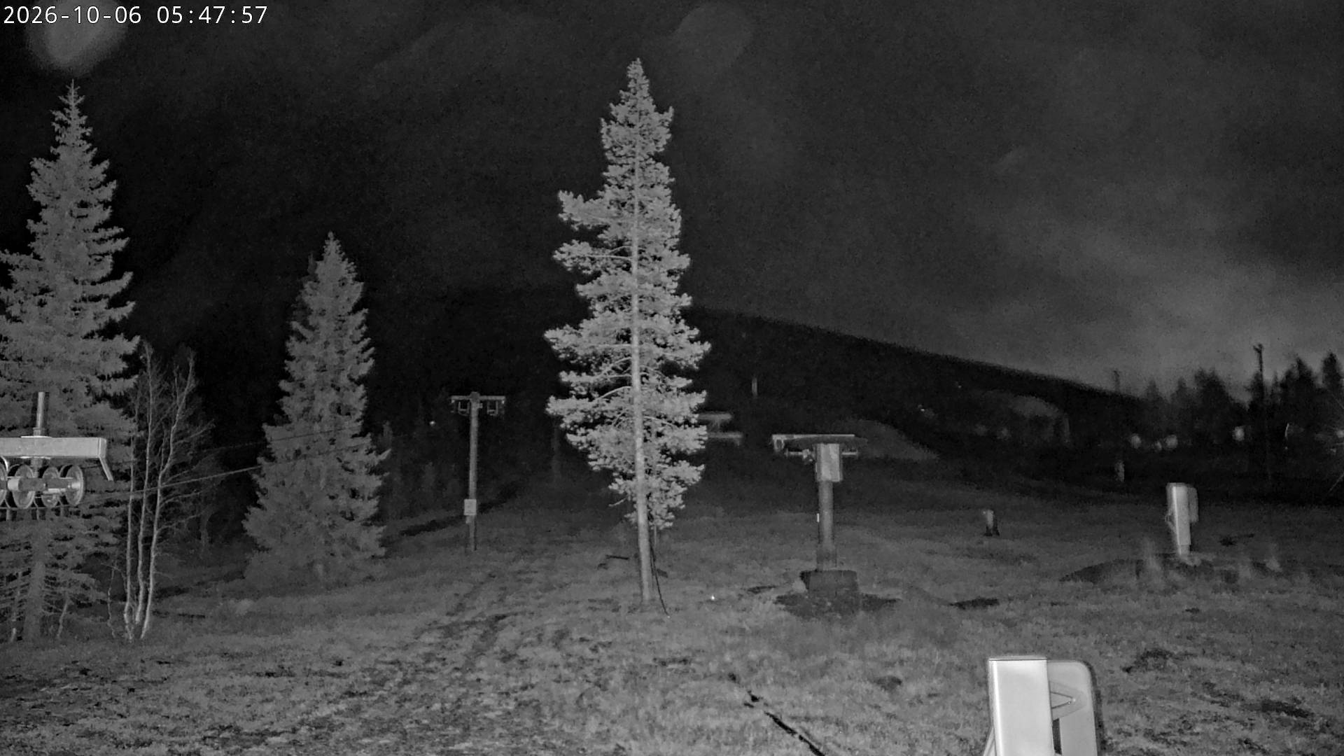 Ylläs Ski Centre North snow cam captured at 6 October 2026 at 5:48 am GMT+3