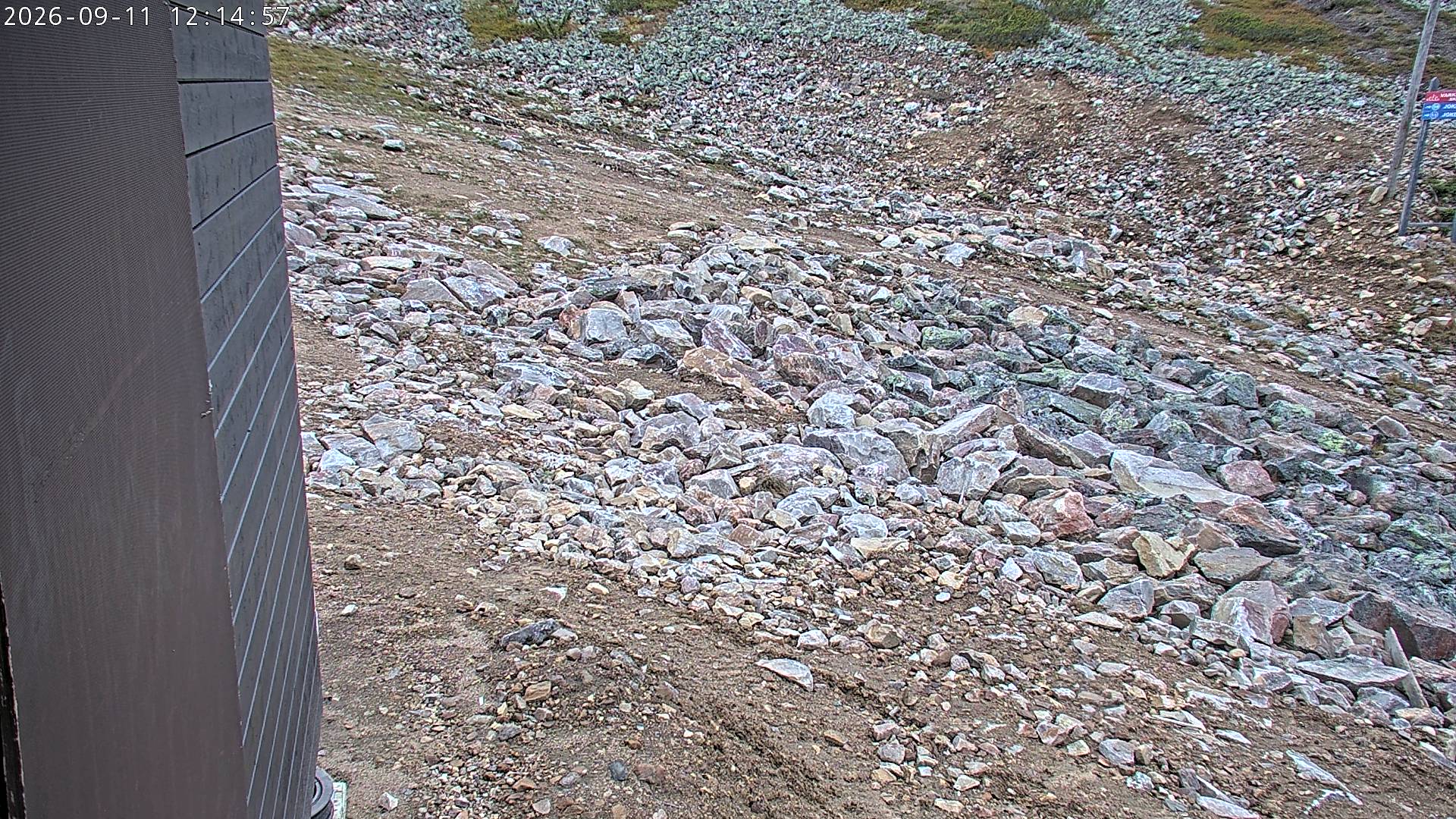 Ylläs Varkaankuru North snow cam captured at 13 September 2026 at 10:10 am GMT+3