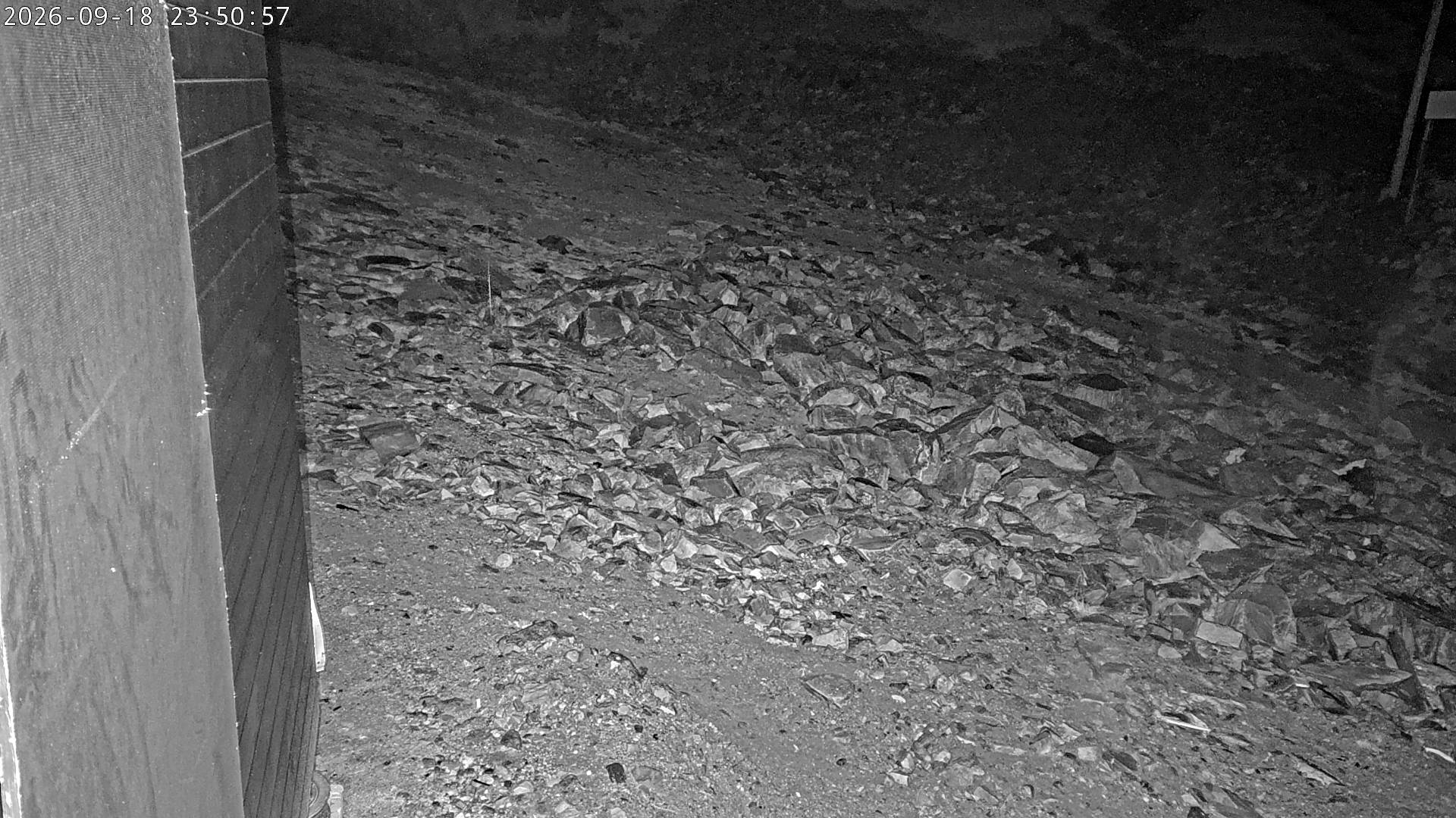 Ylläs Varkaankuru North snow cam captured at 18 September 2026 at 11:51 pm GMT+3