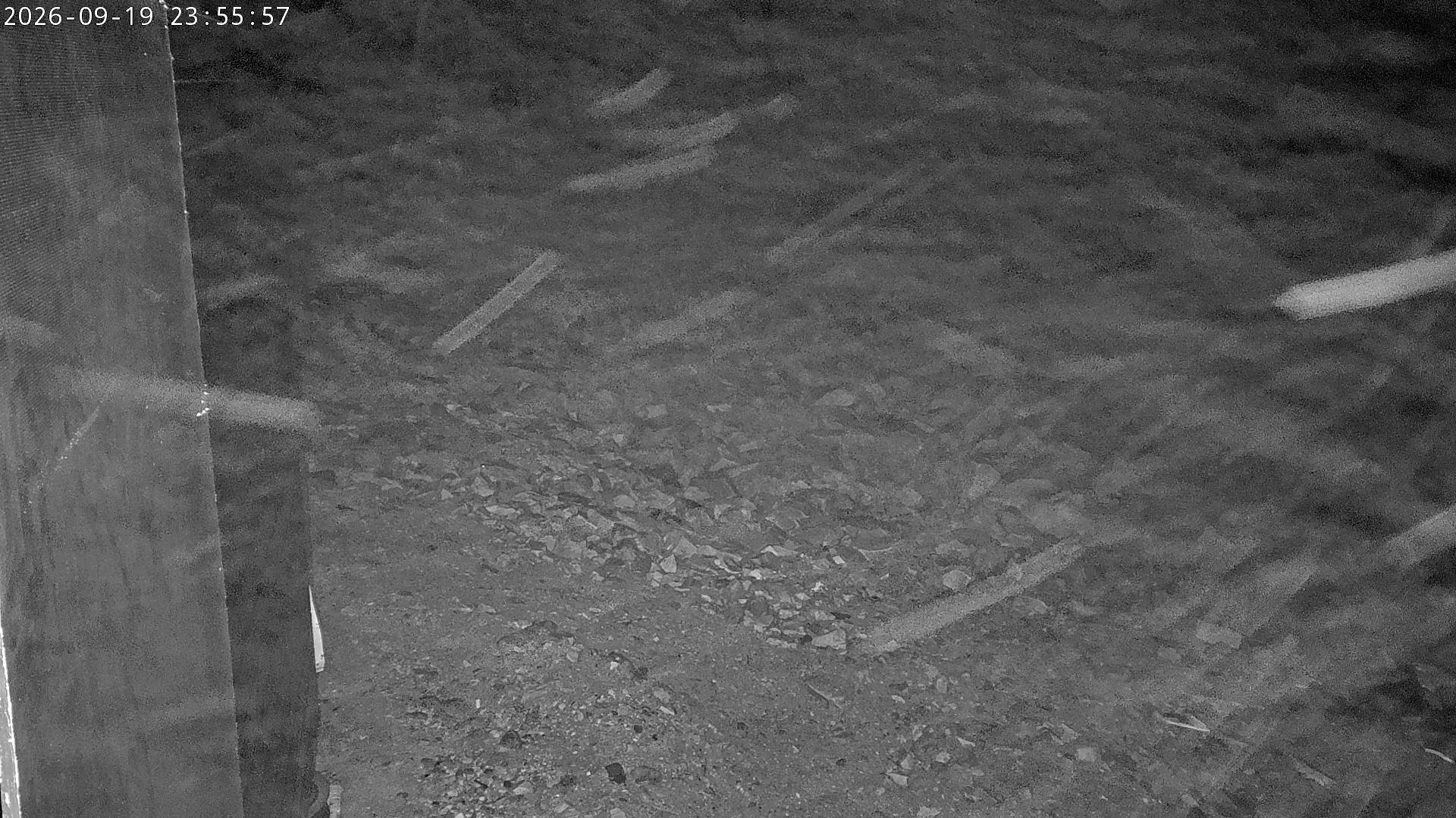 Ylläs Varkaankuru North snow cam captured at 19 September 2026 at 11:56 pm GMT+3