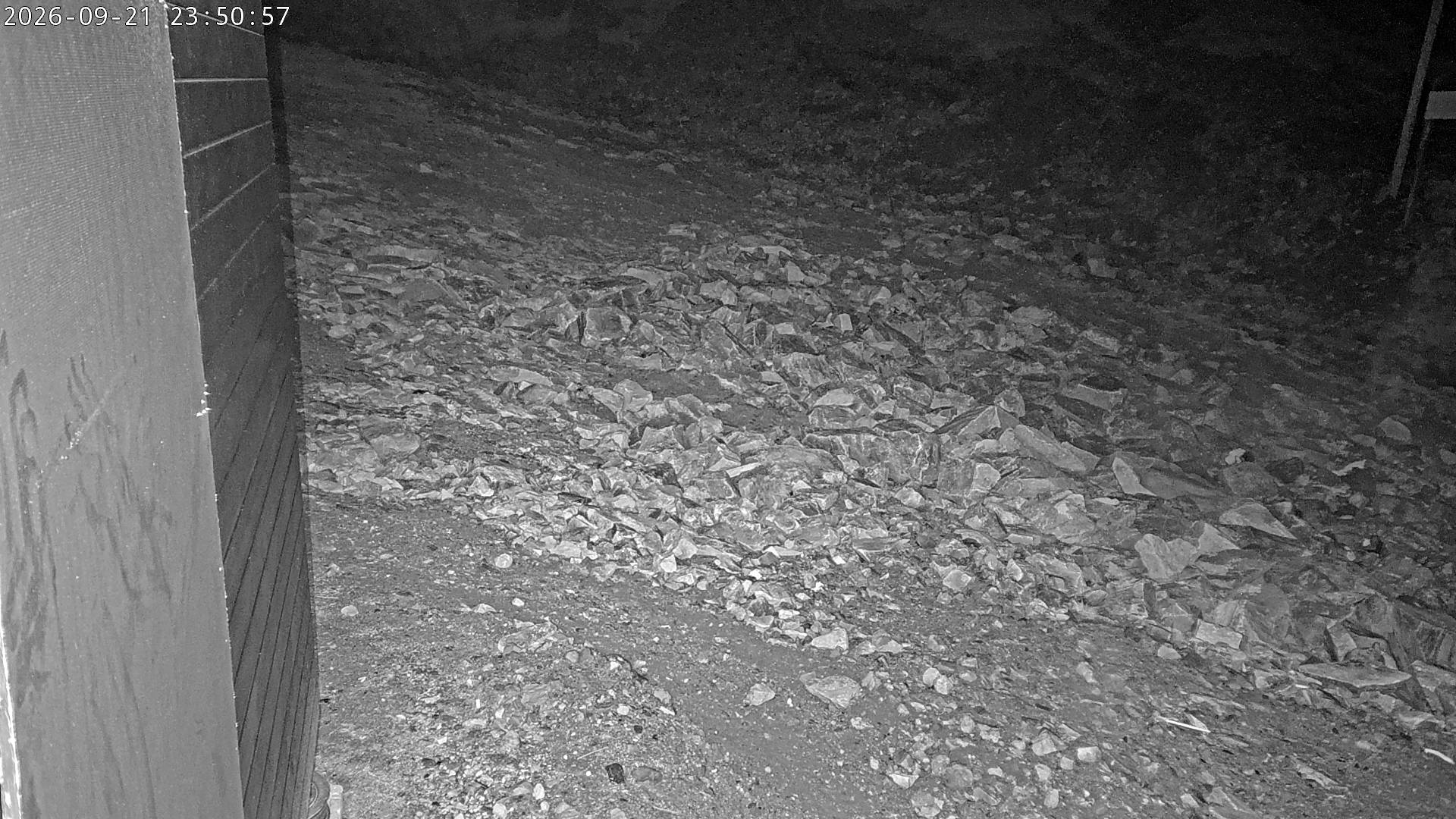 Ylläs Varkaankuru North snow cam captured at 21 September 2026 at 11:51 pm GMT+3