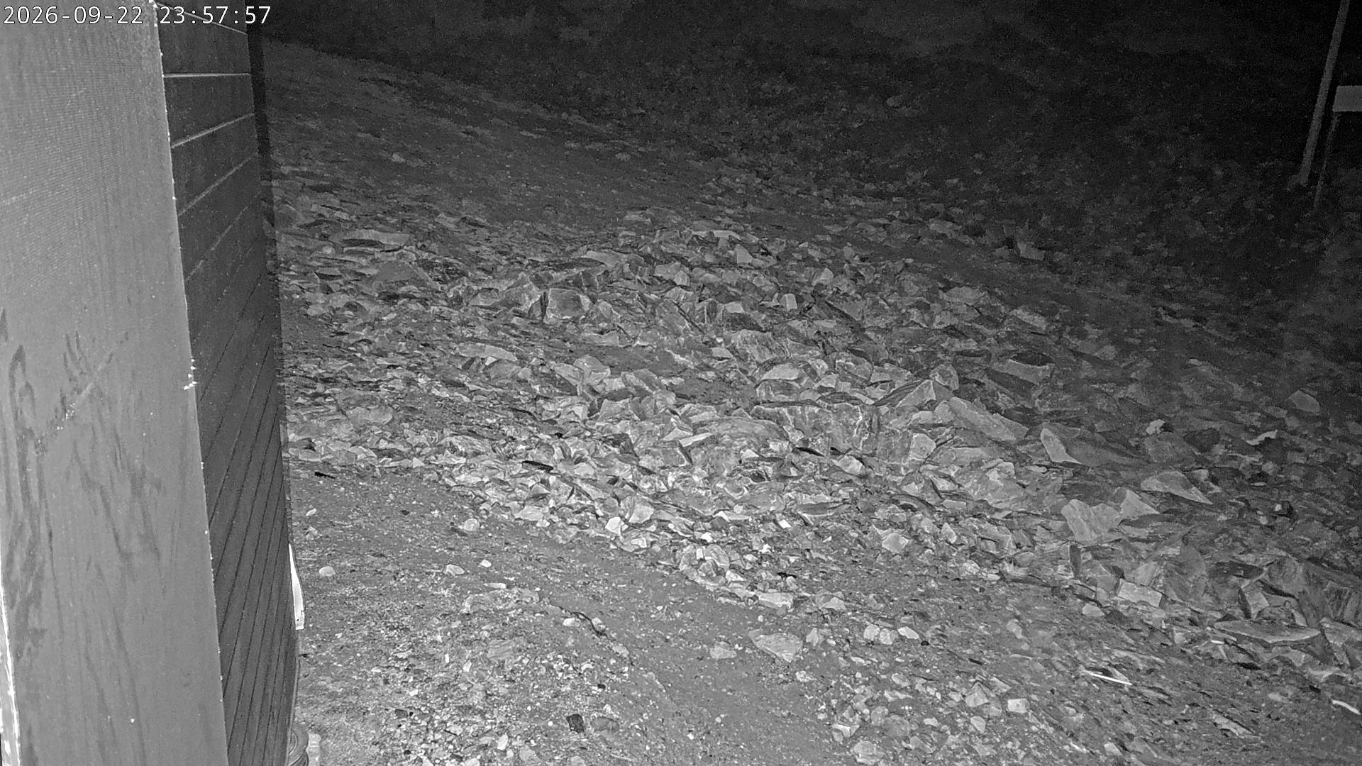 Ylläs Varkaankuru North snow cam captured at 22 September 2026 at 11:58 pm GMT+3