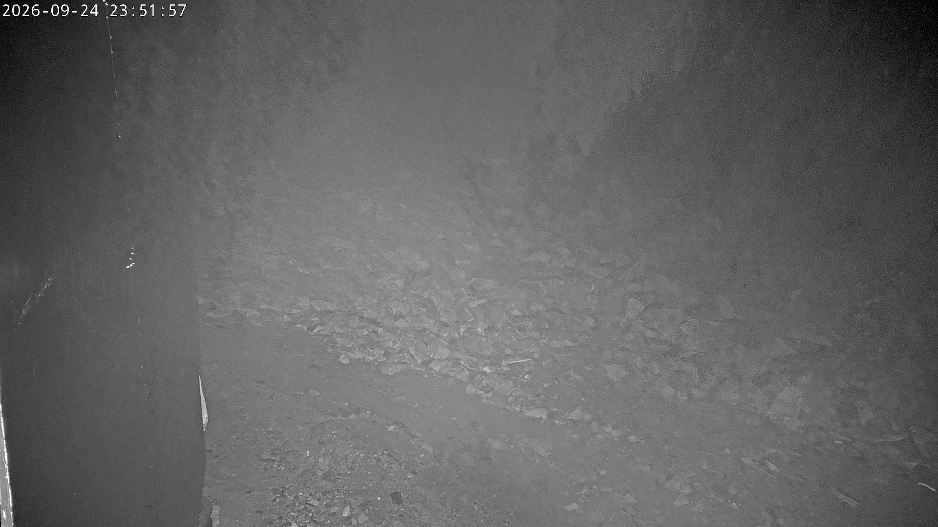 Ylläs Varkaankuru North snow cam captured at 24 September 2026 at 11:52 pm GMT+3