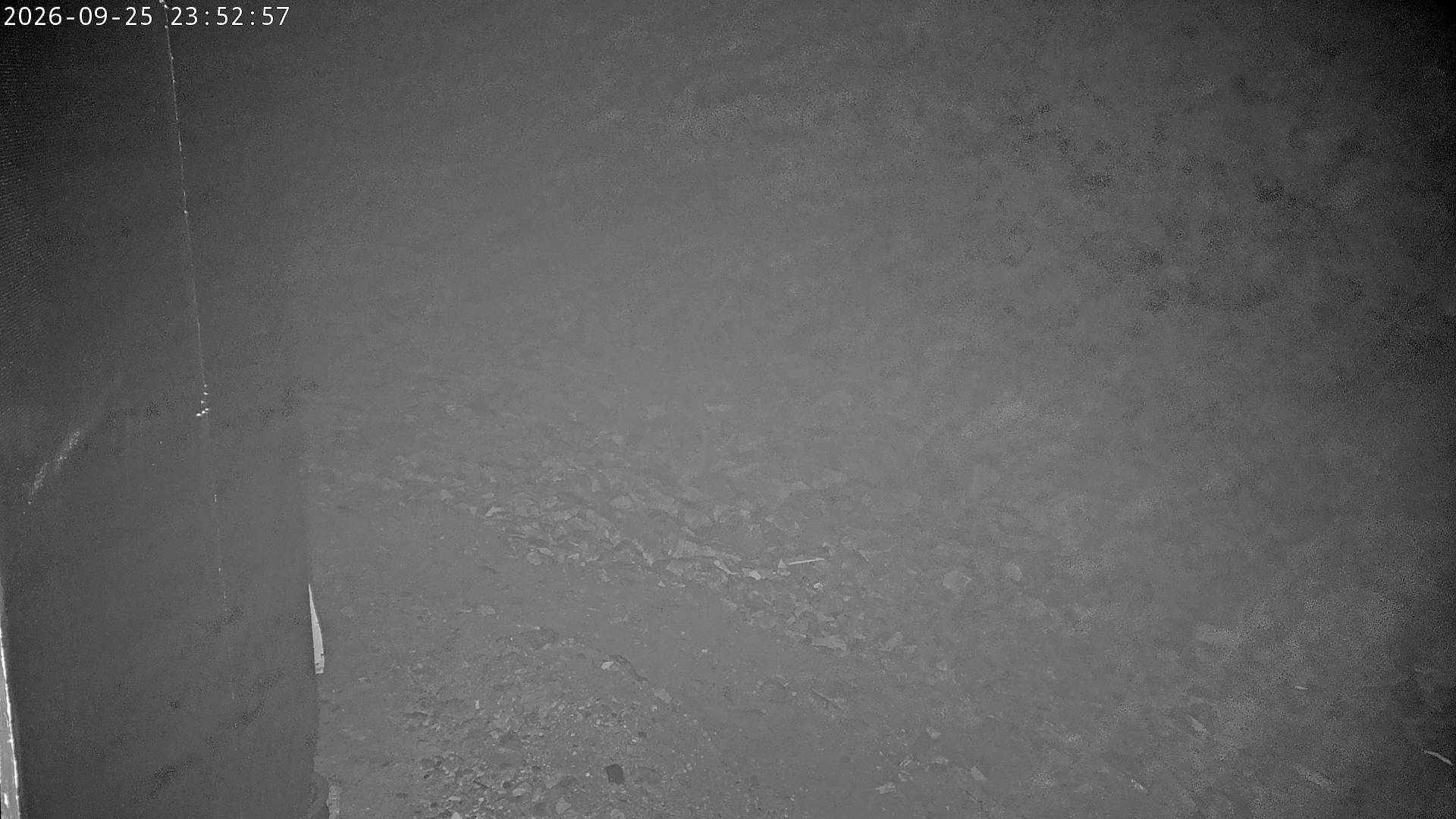 Ylläs Varkaankuru North snow cam captured at 25 September 2026 at 11:53 pm GMT+3