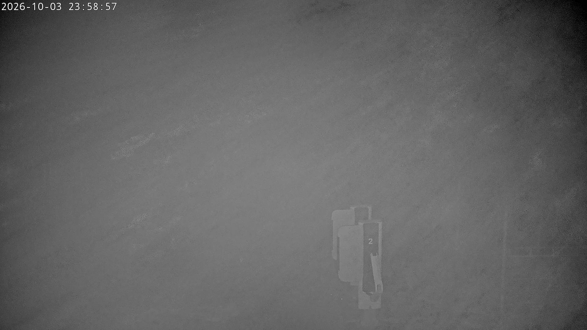 Ylläs Varkaankuru North snow cam captured at 3 October 2026 at 11:59 pm GMT+3