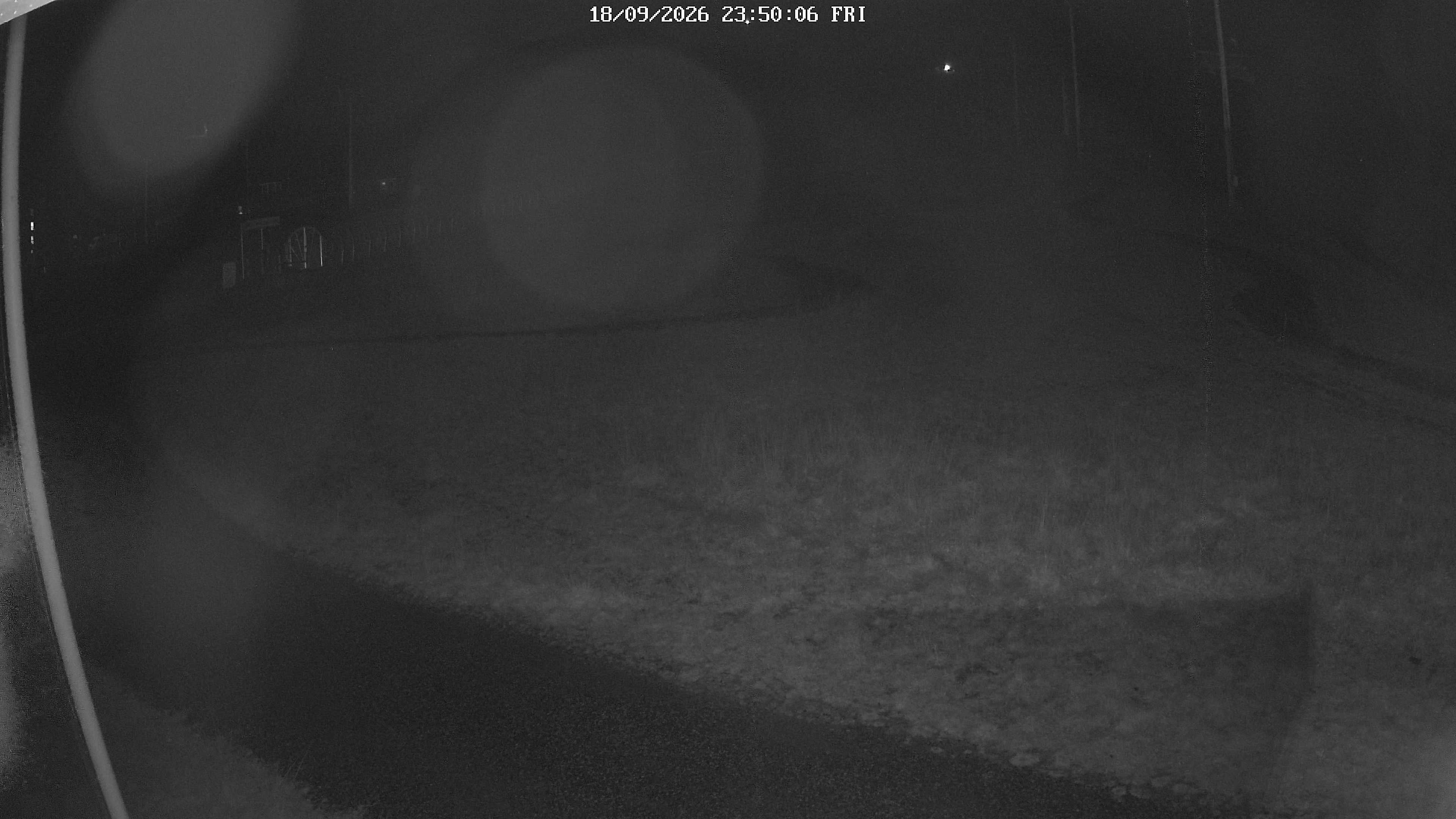 Ylläs Slope Camera South snow cam captured at 18 September 2026 at 11:51 pm GMT+3