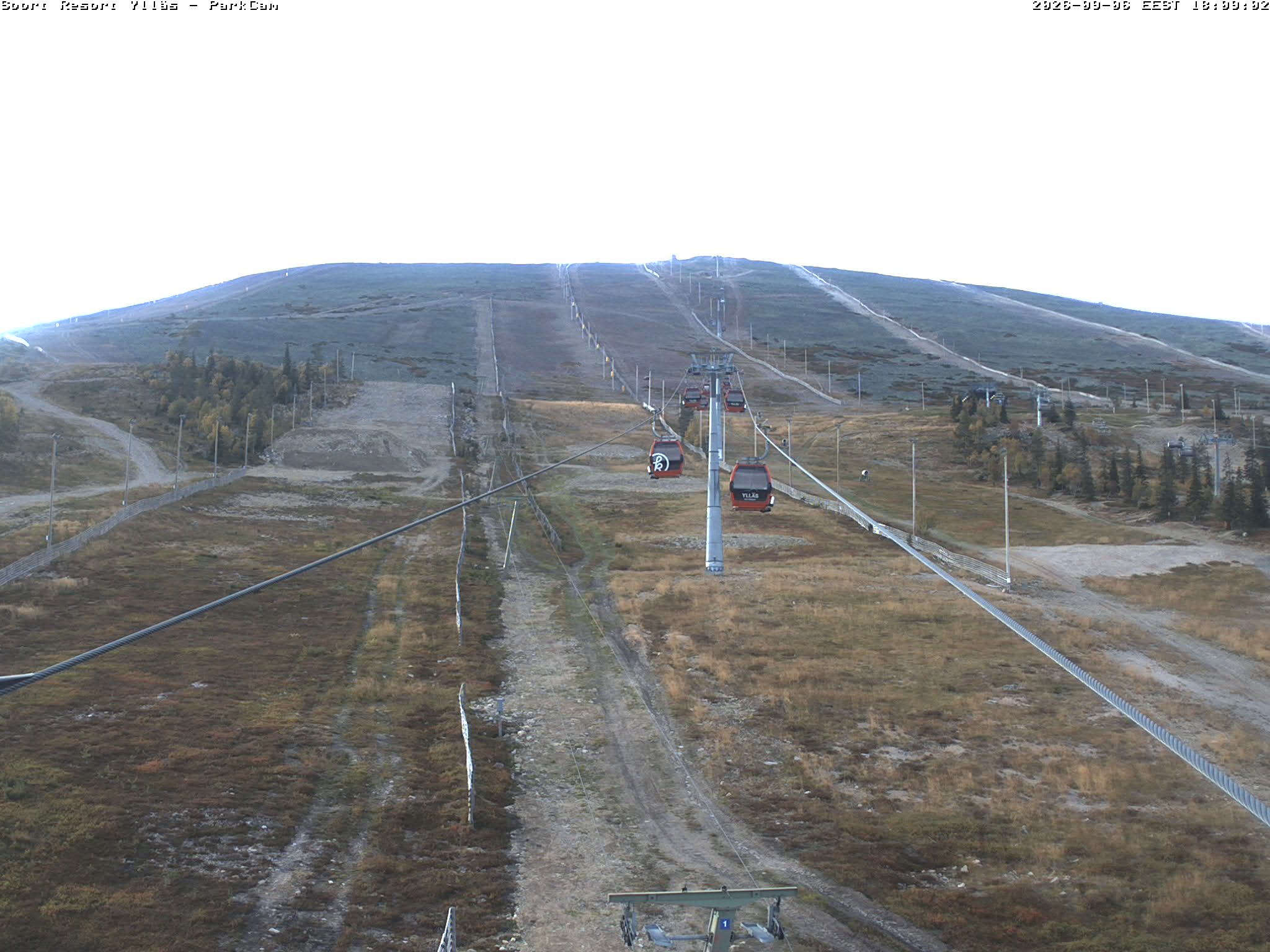Ylläs Park Camera South snow cam captured at 13 September 2026 at 10:10 am GMT+3