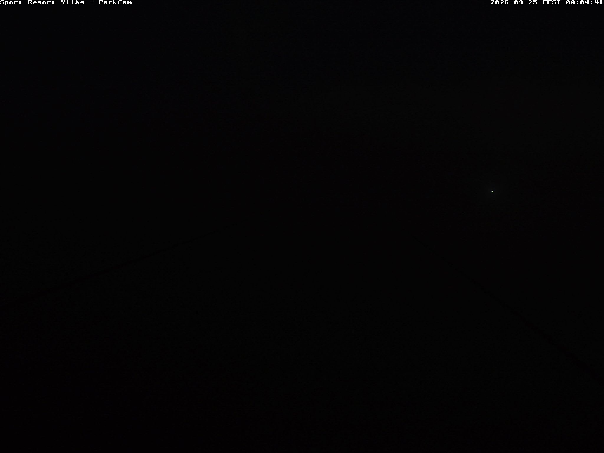 Ylläs Park Camera South snow cam captured at 24 September 2026 at 11:52 pm GMT+3