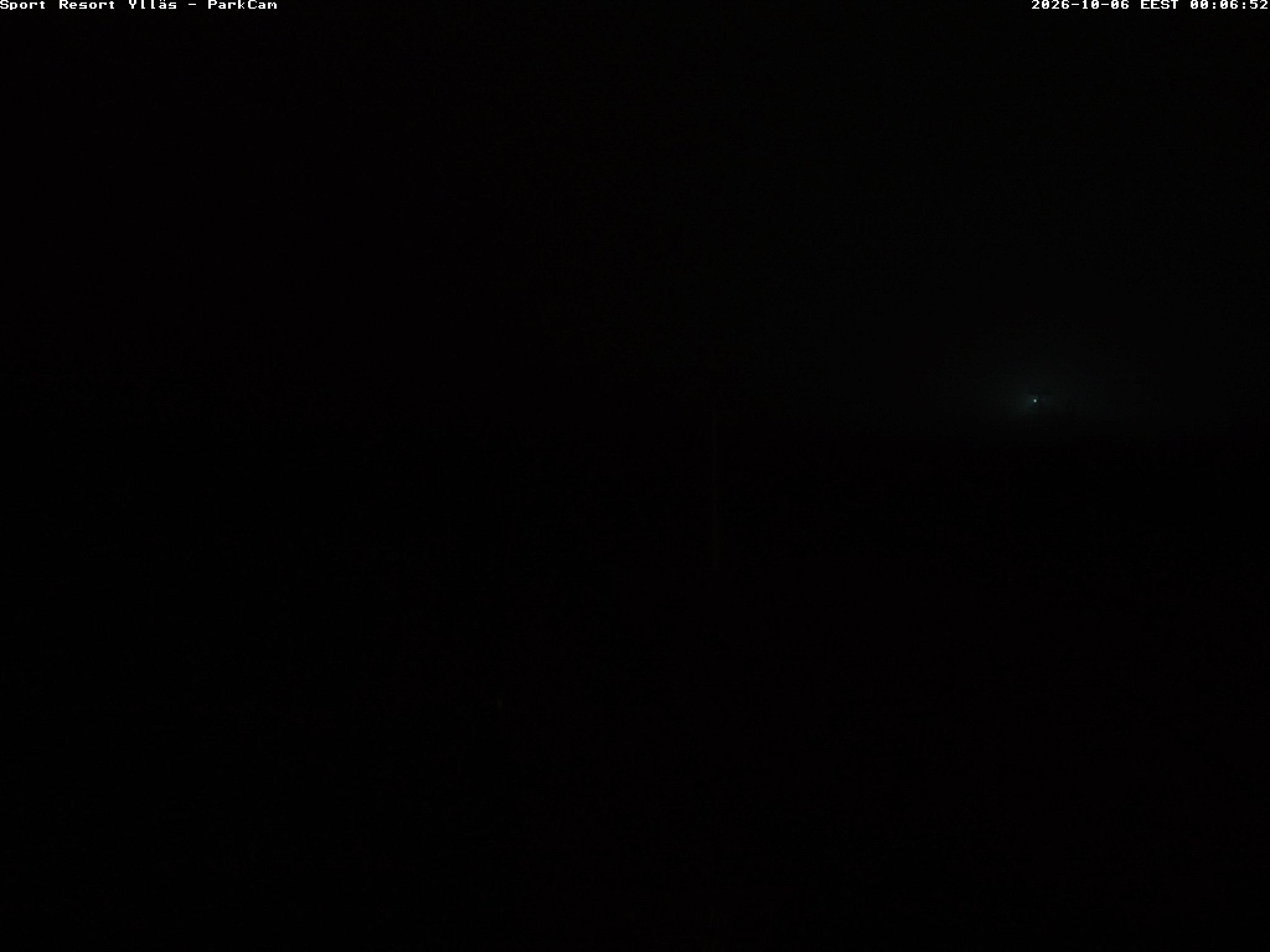 Ylläs Park Camera South snow cam captured at 5 October 2026 at 11:55 pm GMT+3