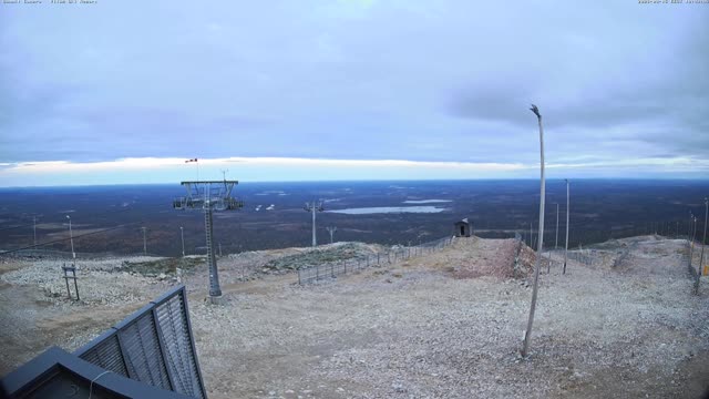 Ylläs Summit Live snow cam captured at 15 September 2026 at 7:45 pm GMT+3