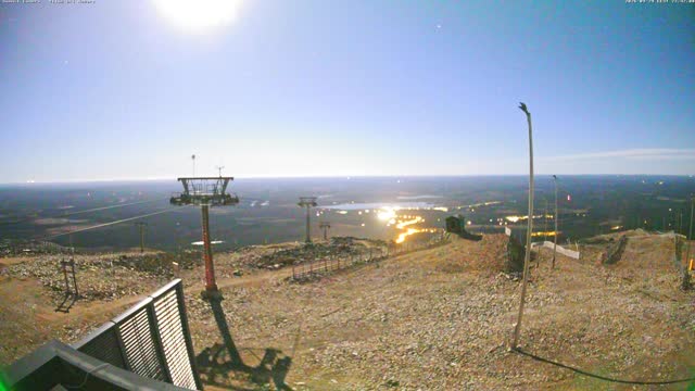 Ylläs Summit Live snow cam captured at 29 September 2026 at 11:43 pm GMT+3