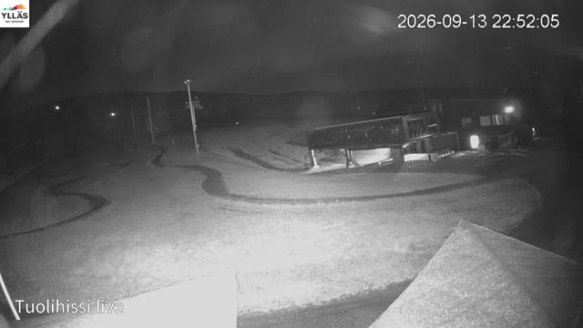 Ylläs Ylläs Express Live snow cam captured at 13 September 2026 at 11:52 pm GMT+3