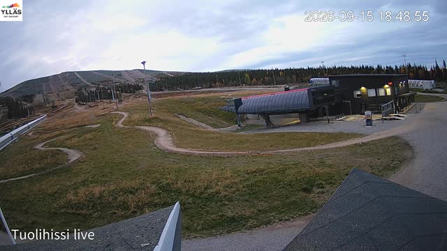 Ylläs Ylläs Express Live snow cam captured at 15 September 2026 at 7:49 pm GMT+3