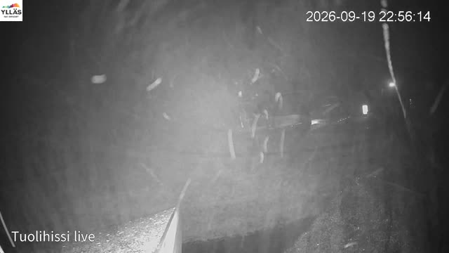 Ylläs Ylläs Express Live snow cam captured at 19 September 2026 at 11:56 pm GMT+3