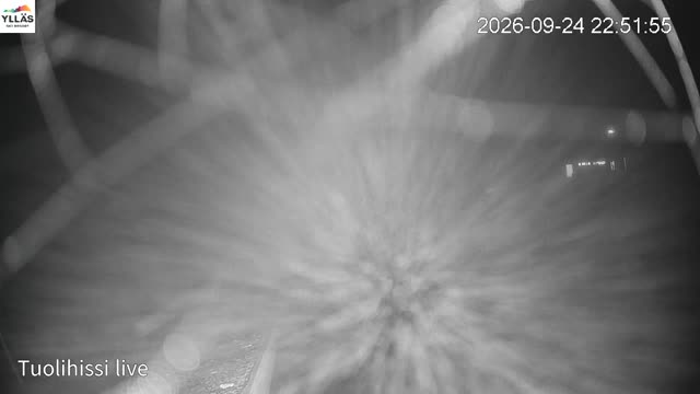 Ylläs Ylläs Express Live snow cam captured at 24 September 2026 at 11:52 pm GMT+3
