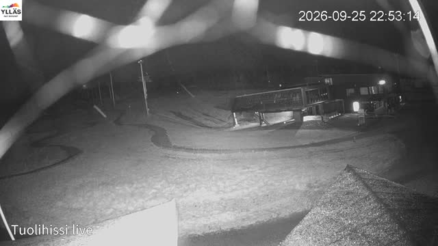 Ylläs Ylläs Express Live snow cam captured at 25 September 2026 at 11:53 pm GMT+3