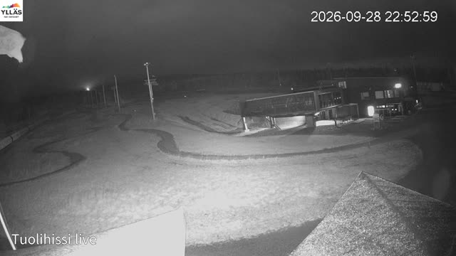 Ylläs Ylläs Express Live snow cam captured at 28 September 2026 at 11:53 pm GMT+3