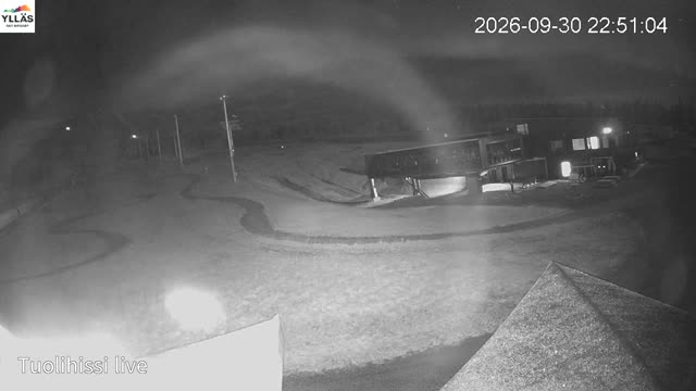 Ylläs Ylläs Express Live snow cam captured at 30 September 2026 at 11:51 pm GMT+3