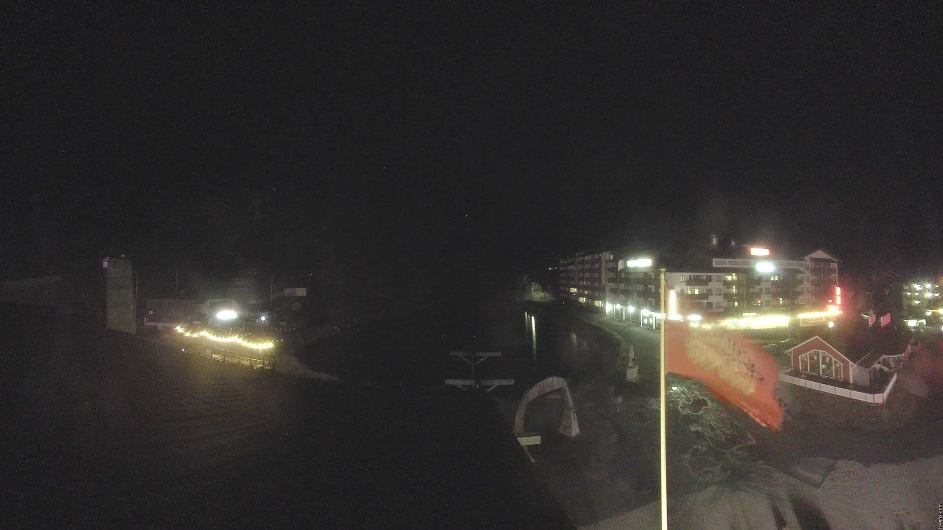 Ruka Ruka Village Front Slopes snow cam captured at 18 September 2026 at 11:04 pm GMT+3