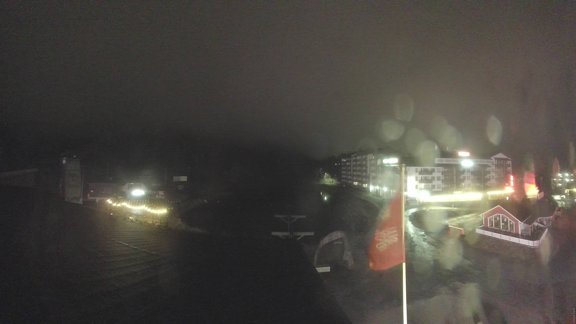 Ruka Ruka Village Front Slopes snow cam captured at 1 October 2026 at 11:14 pm GMT+3