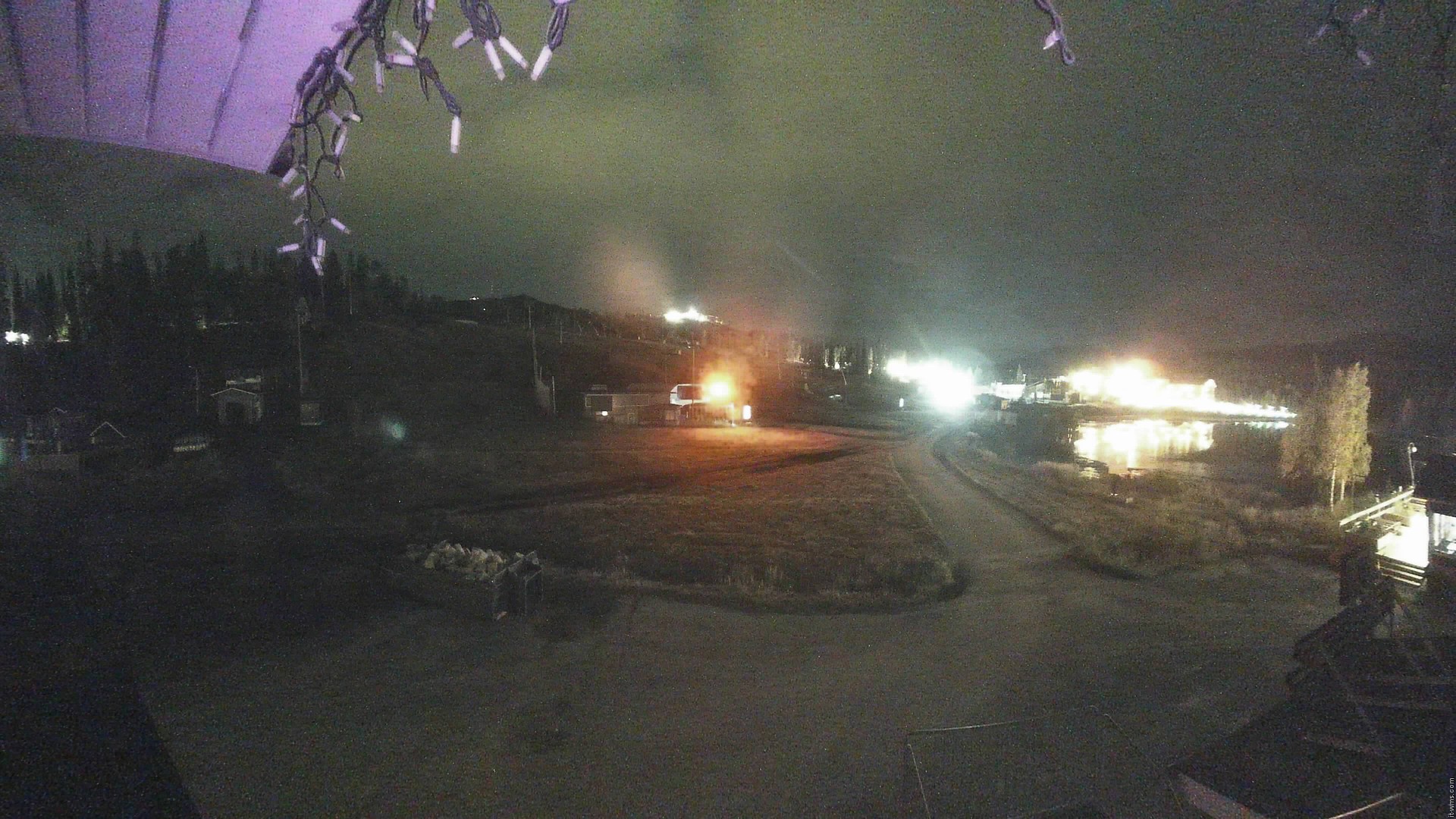 Ruka Vuosseli snow cam captured at 14 September 2026 at 11:09 pm GMT+3