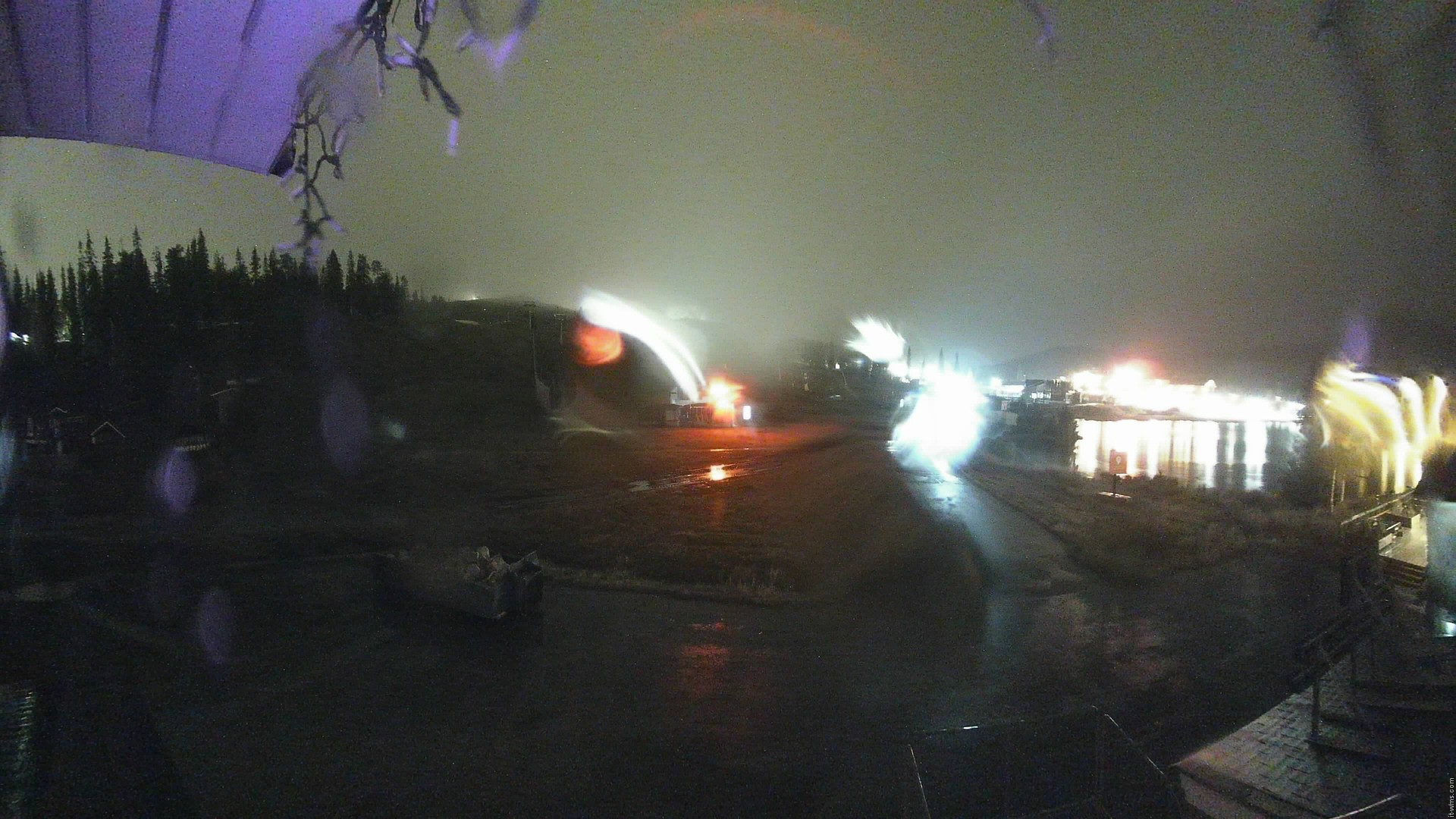 Ruka Vuosseli snow cam captured at 20 September 2026 at 11:10 pm GMT+3