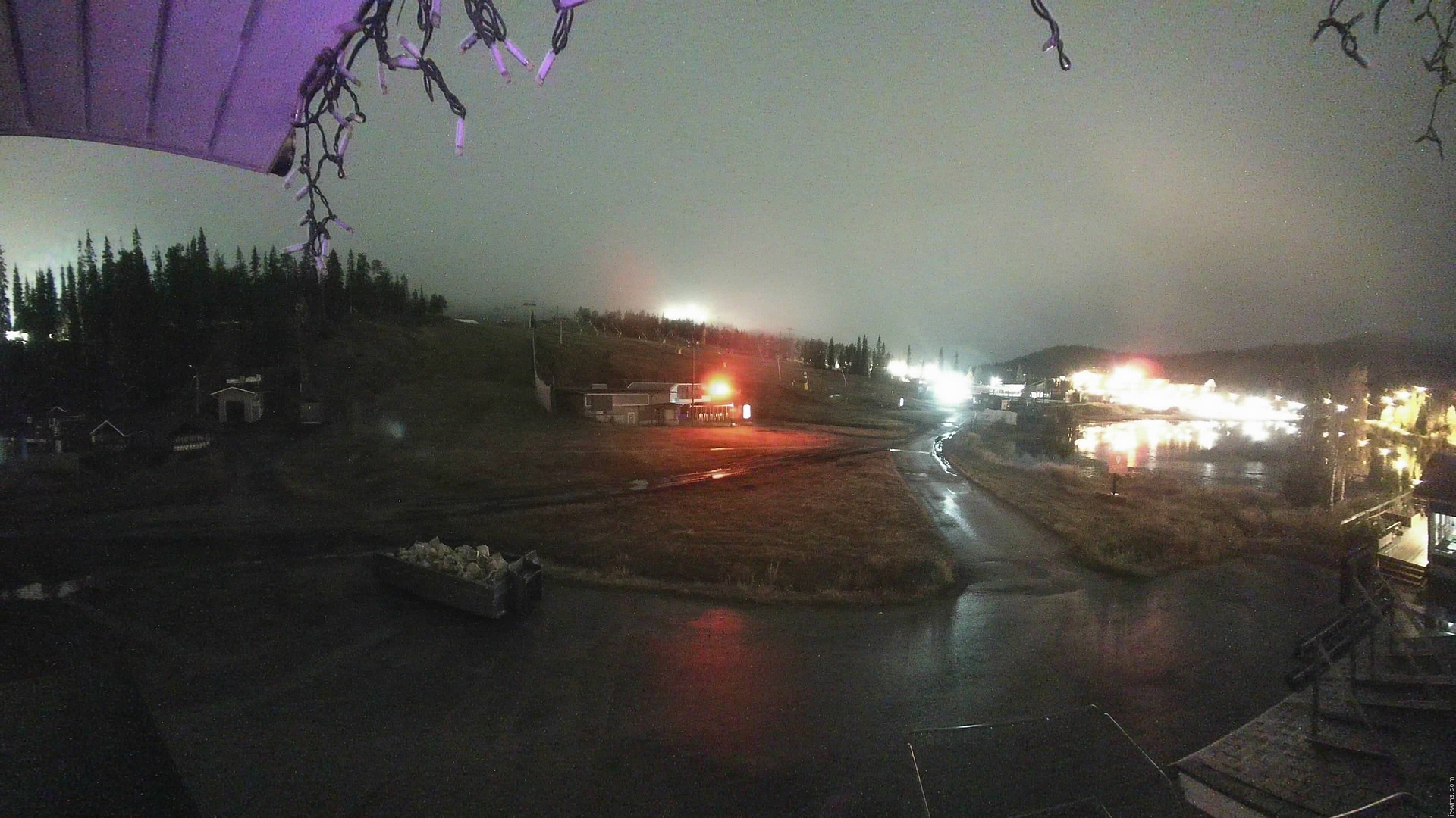 Ruka Vuosseli snow cam captured at 24 September 2026 at 11:04 pm GMT+3