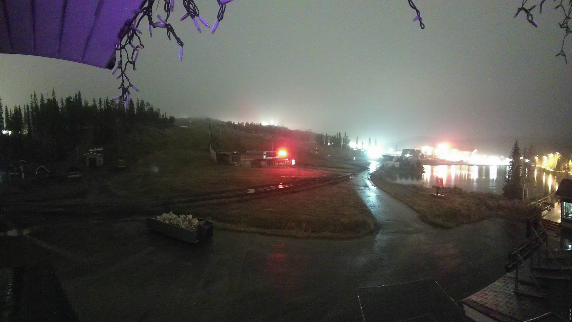 Ruka Vuosseli snow cam captured at 26 September 2026 at 11:07 pm GMT+3