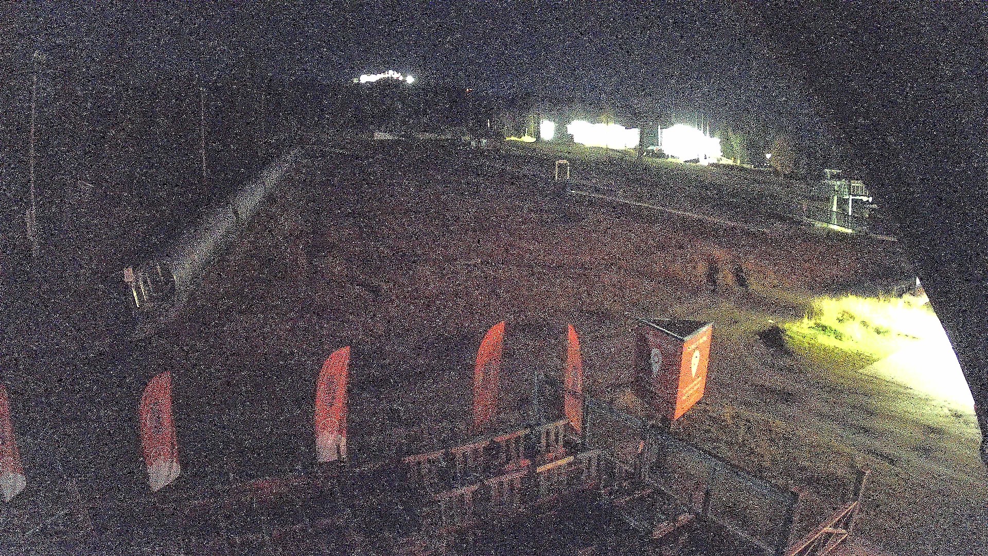 Ruka Rosa & Rudolf Family Park snow cam captured at 23 September 2026 at 11:01 pm GMT+3