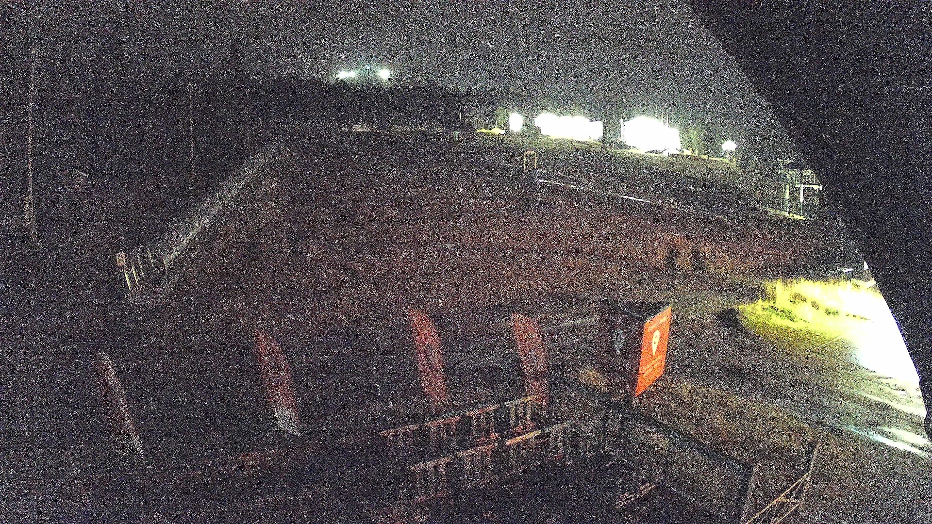 Ruka Rosa & Rudolf Family Park snow cam captured at 1 October 2026 at 11:14 pm GMT+3