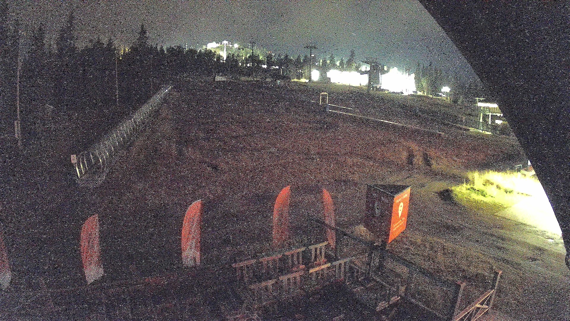 Ruka Rosa & Rudolf Family Park snow cam captured at 2 October 2026 at 11:08 pm GMT+3