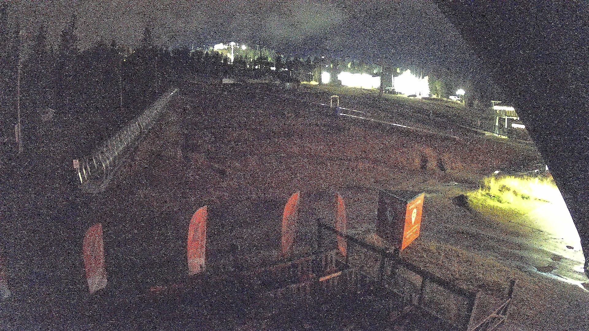 Ruka Rosa & Rudolf Family Park snow cam captured at 4 October 2026 at 11:01 pm GMT+3