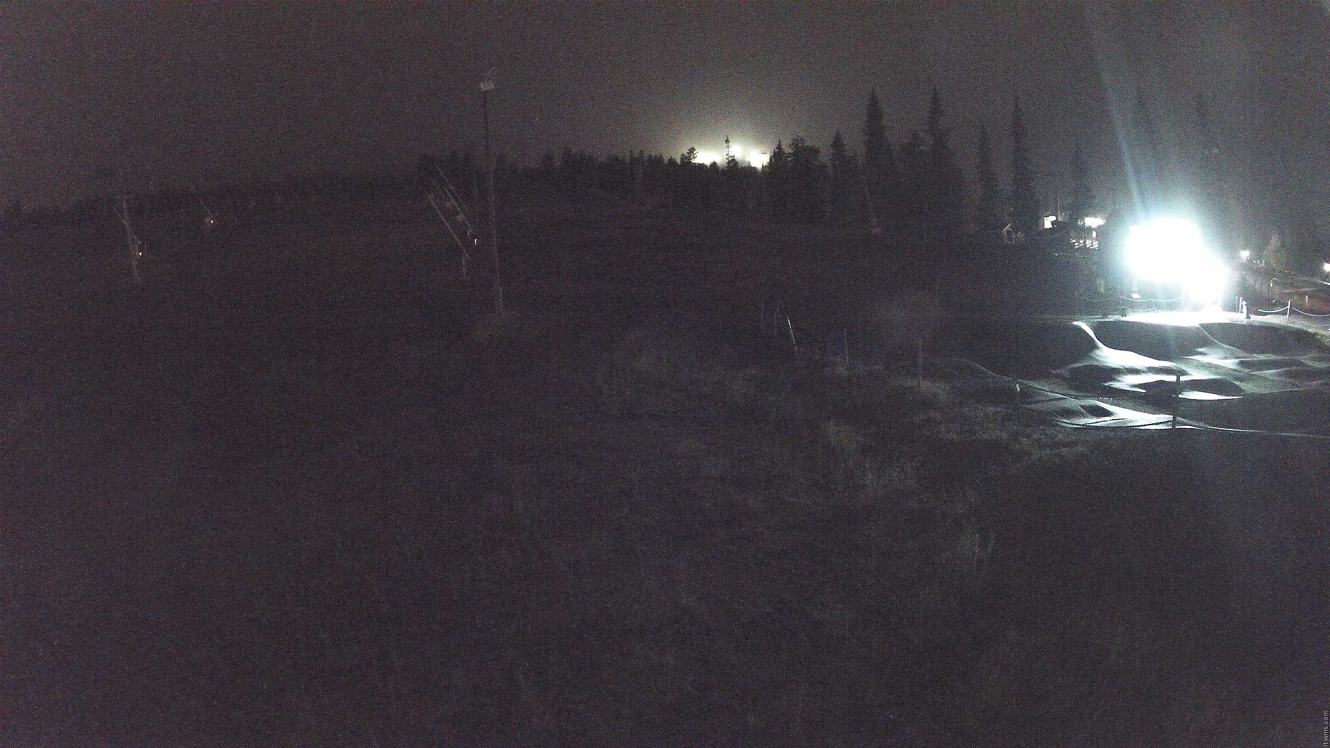 Ruka Ruka Park Junior snow cam captured at 17 September 2026 at 11:03 pm GMT+3