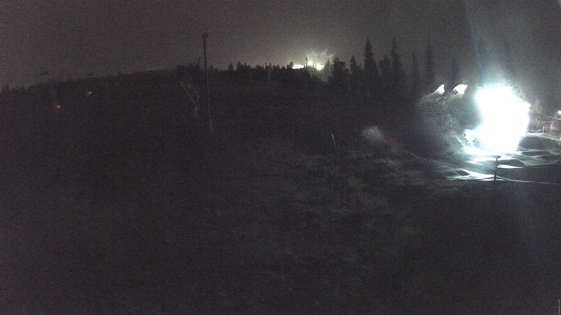 Ruka Ruka Park Junior snow cam captured at 20 September 2026 at 11:10 pm GMT+3