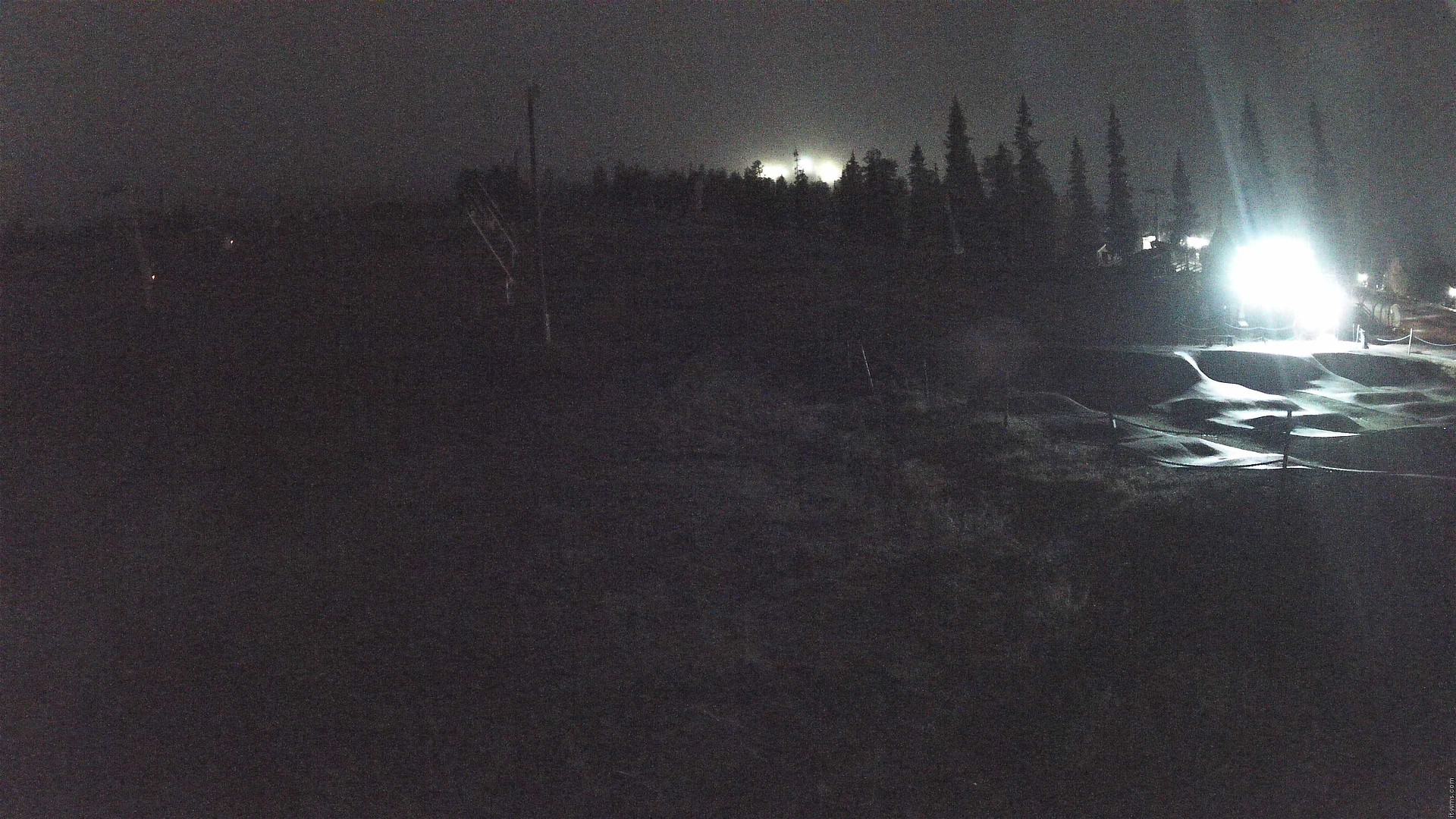 Ruka Ruka Park Junior snow cam captured at 24 September 2026 at 11:04 pm GMT+3