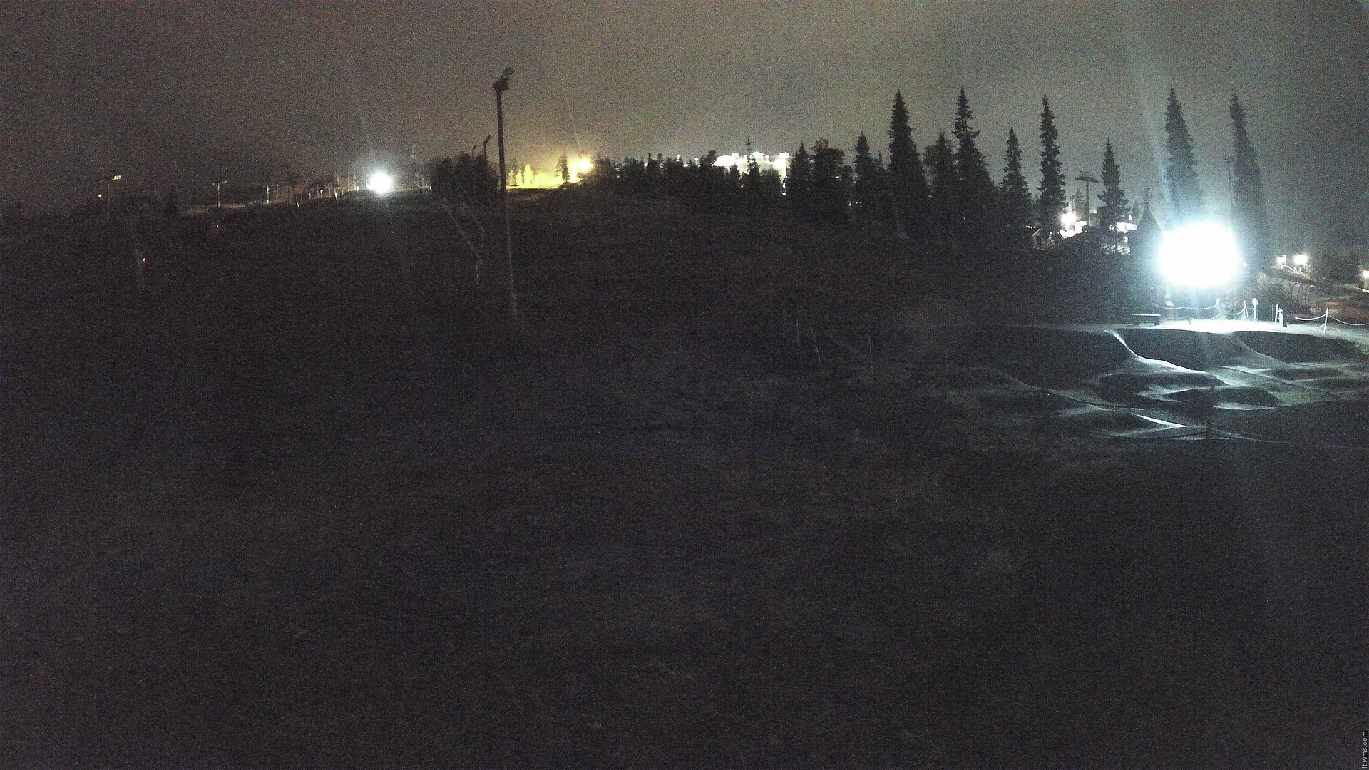 Ruka Ruka Park Junior snow cam captured at 2 October 2026 at 11:08 pm GMT+3