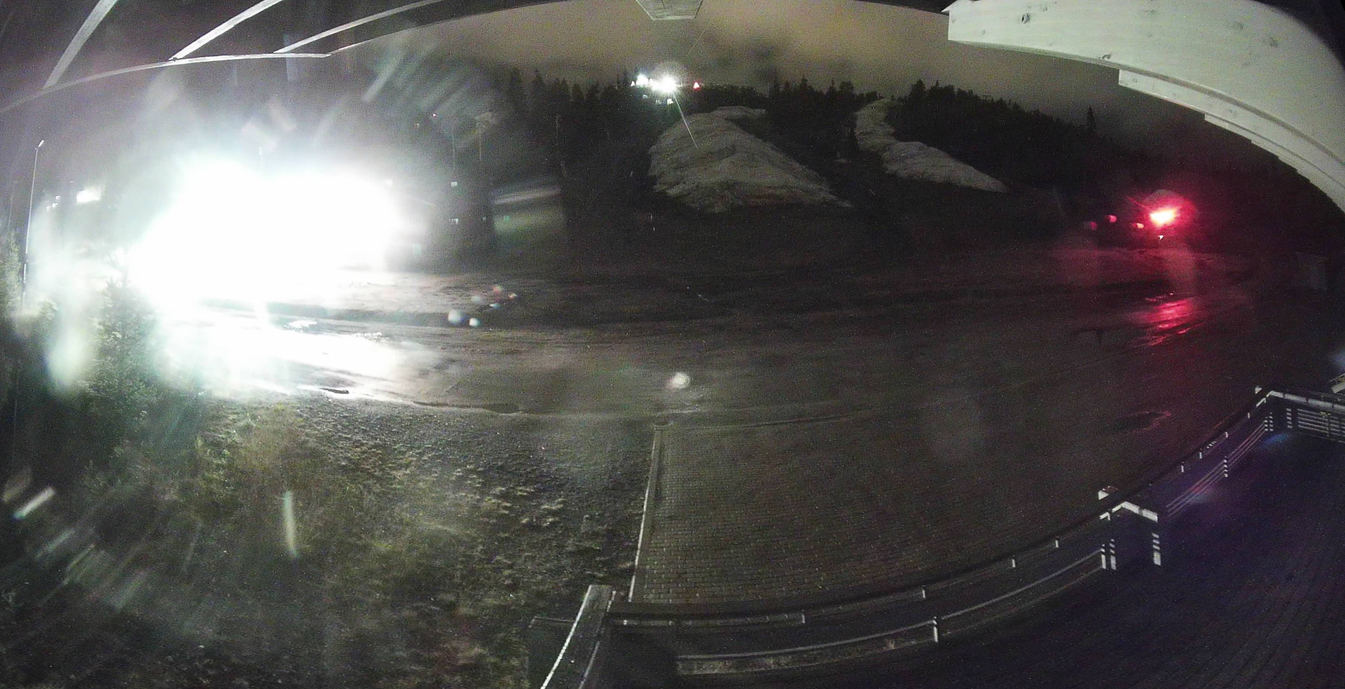 Ruka Saarua Taukotupa snow cam captured at 19 September 2026 at 11:10 pm GMT+3
