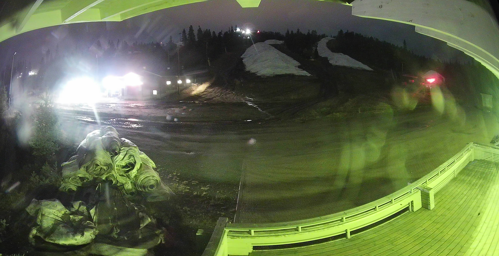 Ruka Saarua Taukotupa snow cam captured at 25 September 2026 at 11:06 pm GMT+3