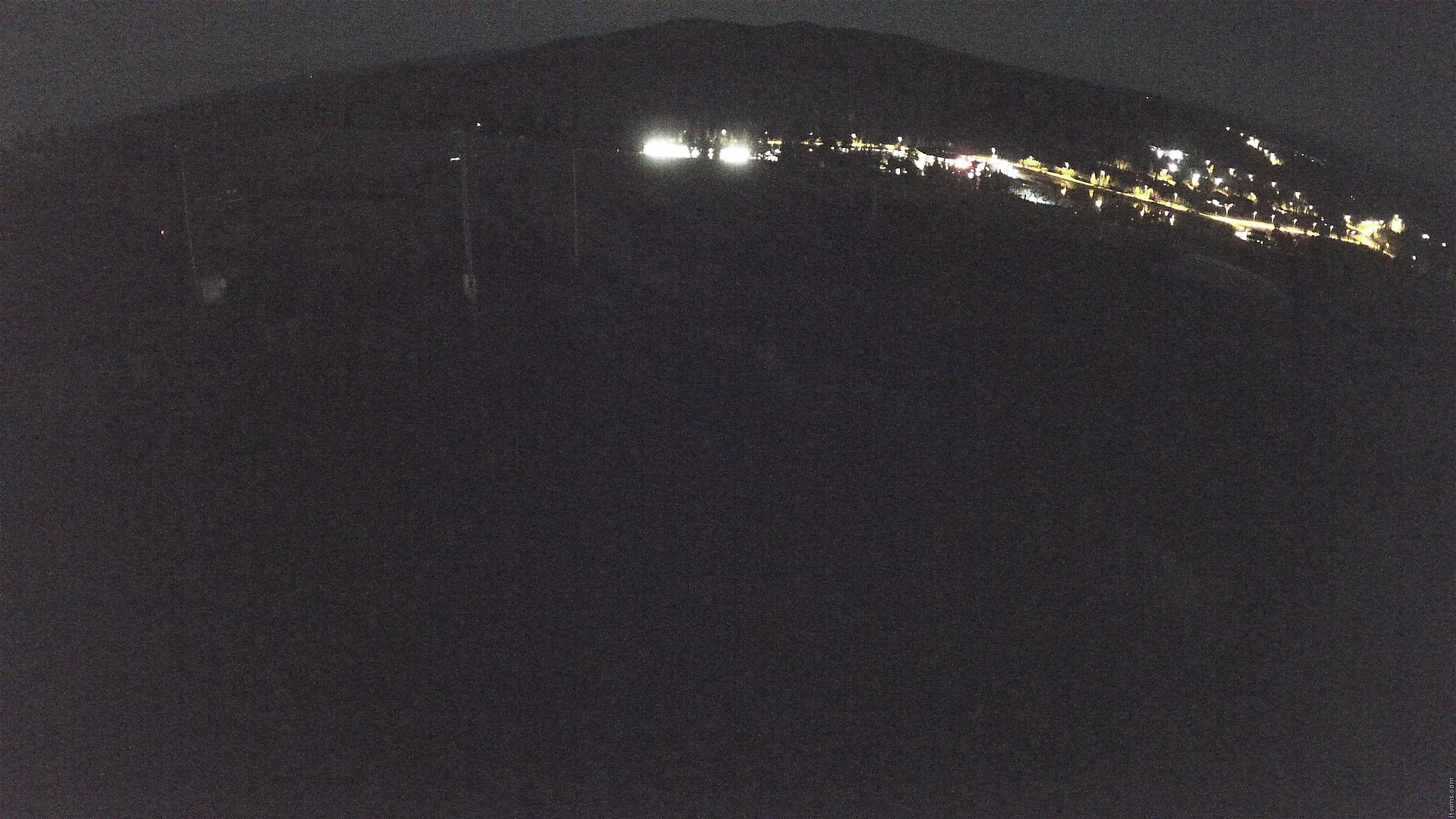 Ruka Vuosseli Slopes snow cam captured at 23 September 2026 at 11:02 pm GMT+3