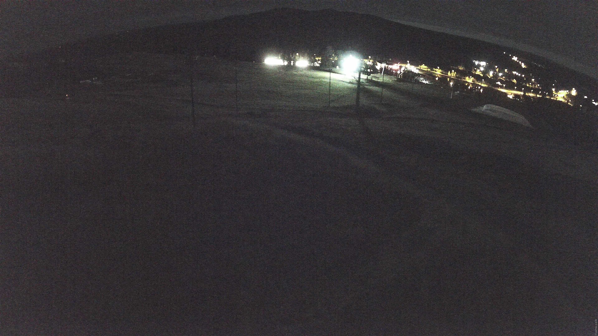 Ruka Vuosseli Slopes snow cam captured at 25 September 2026 at 11:06 pm GMT+3