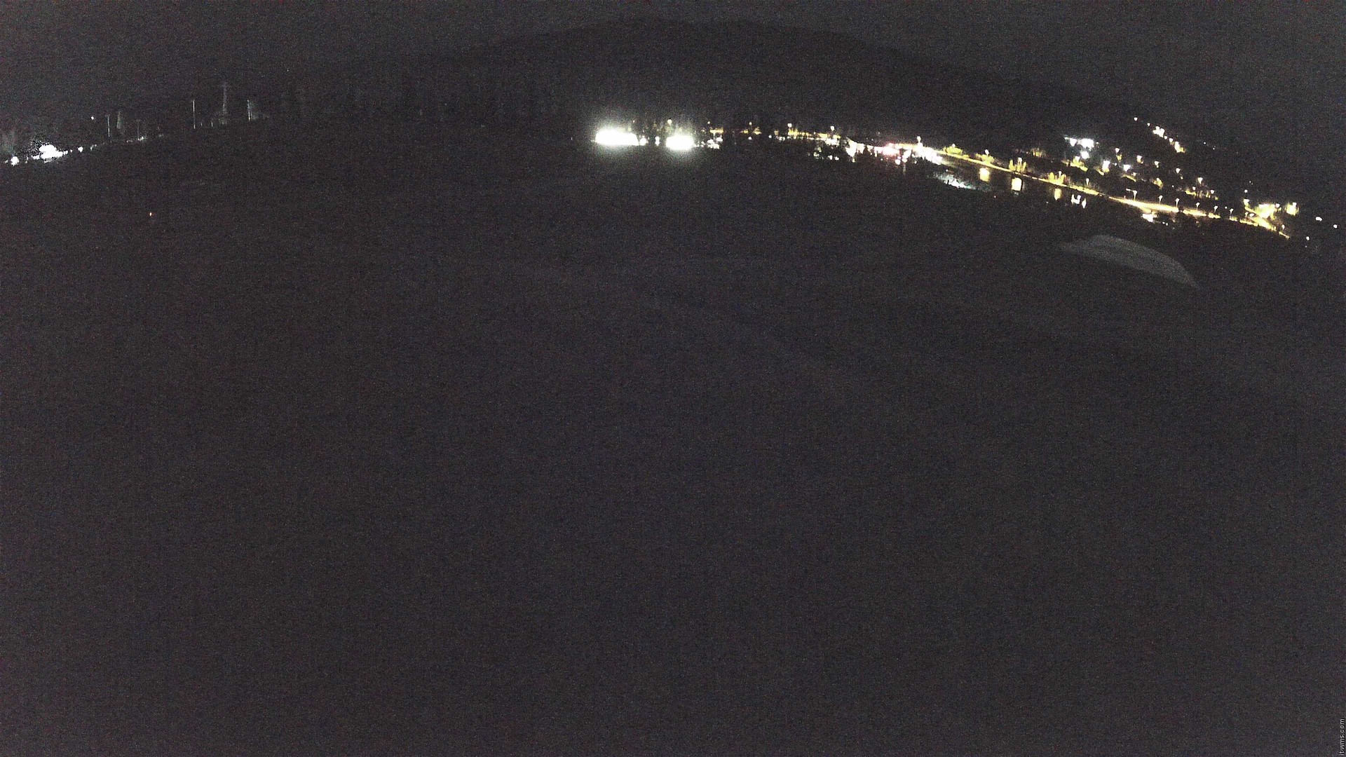 Ruka Vuosseli Slopes snow cam captured at 28 September 2026 at 11:11 pm GMT+3