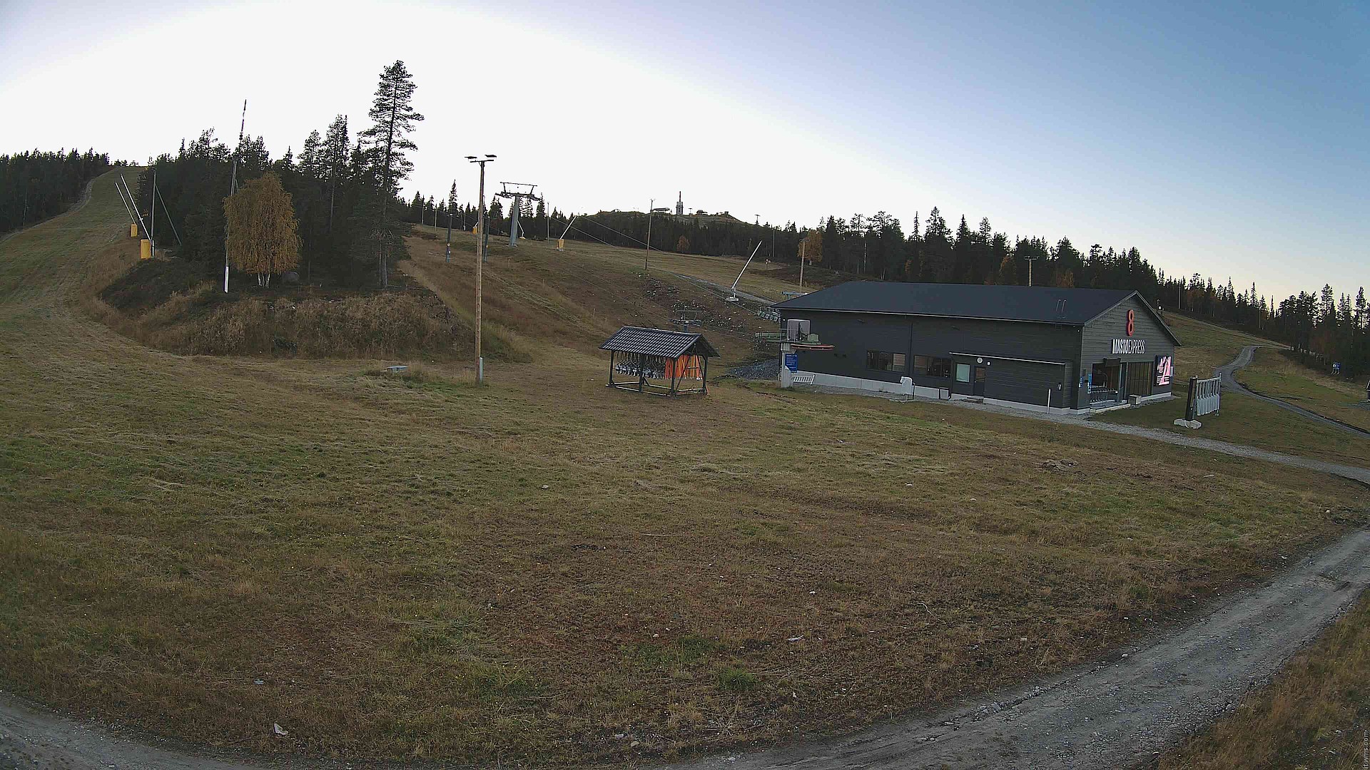 Ruka Masto Slopes snow cam captured at 15 September 2026 at 7:08 pm GMT+3