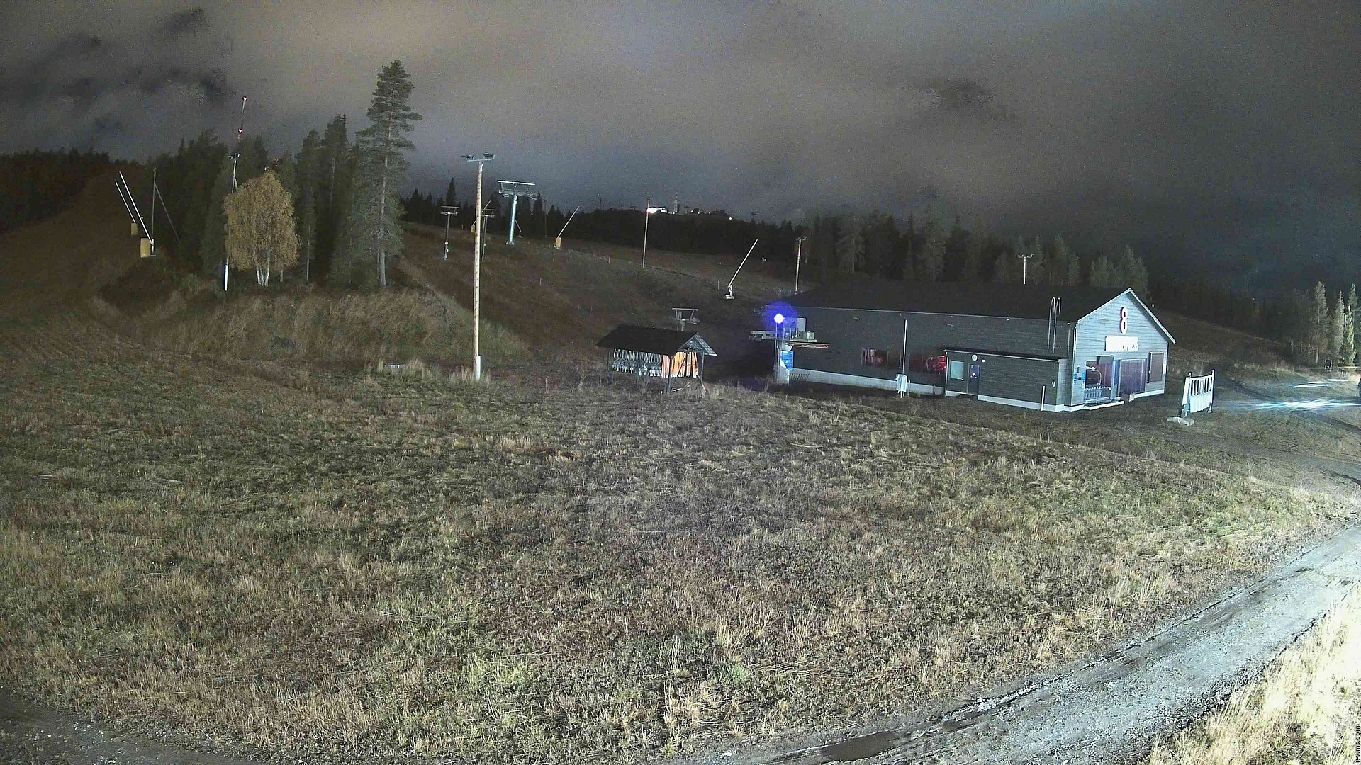 Ruka Masto Slopes snow cam captured at 19 September 2026 at 11:10 pm GMT+3