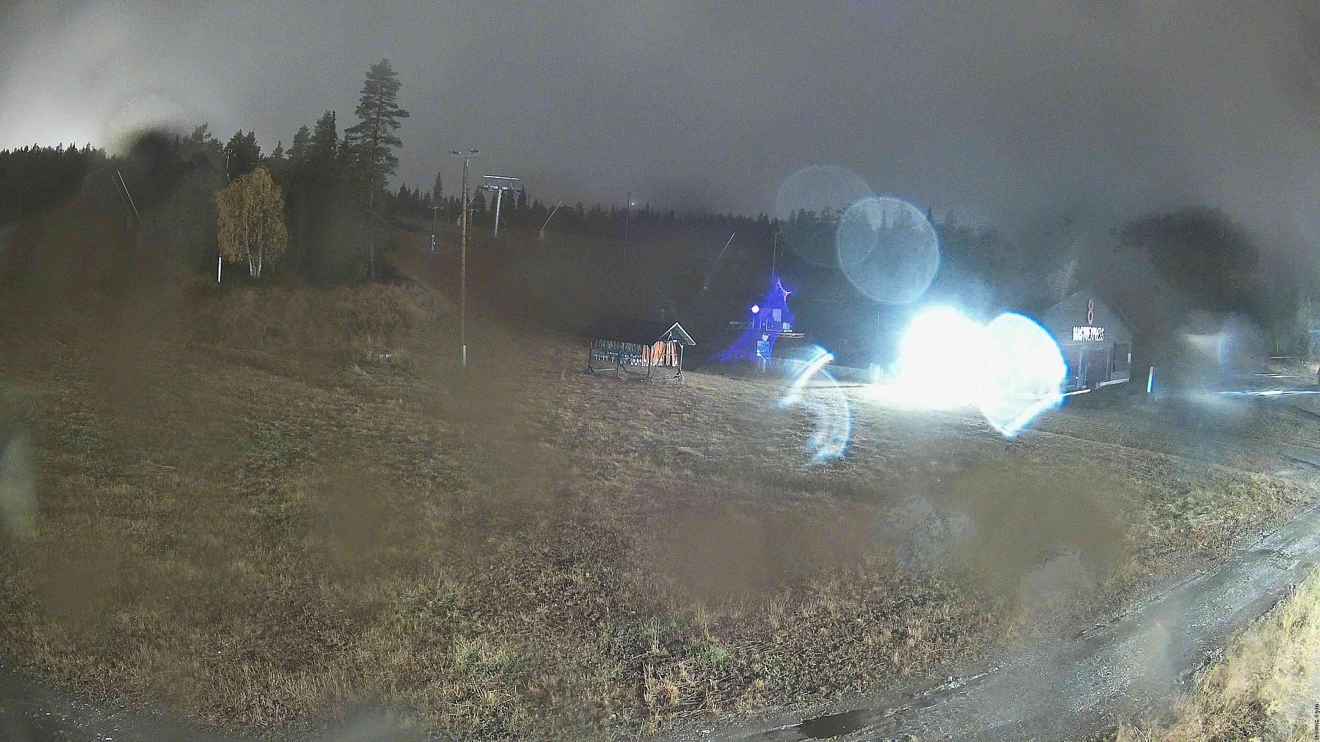 Ruka Masto Slopes snow cam captured at 20 September 2026 at 11:10 pm GMT+3