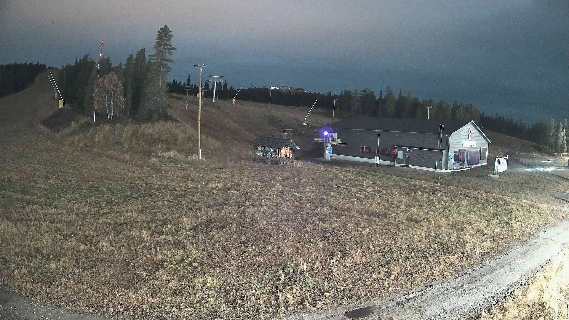 Ruka Masto Slopes snow cam captured at 25 September 2026 at 11:06 pm GMT+3